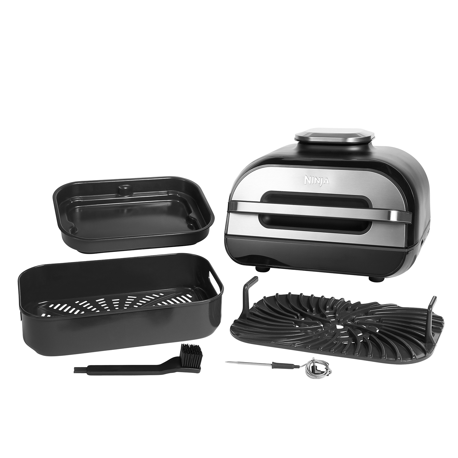 Ninja AG551UK Foodi MAX Health Grill & Air Fryer - Black/Stainless Steel thumbnail image