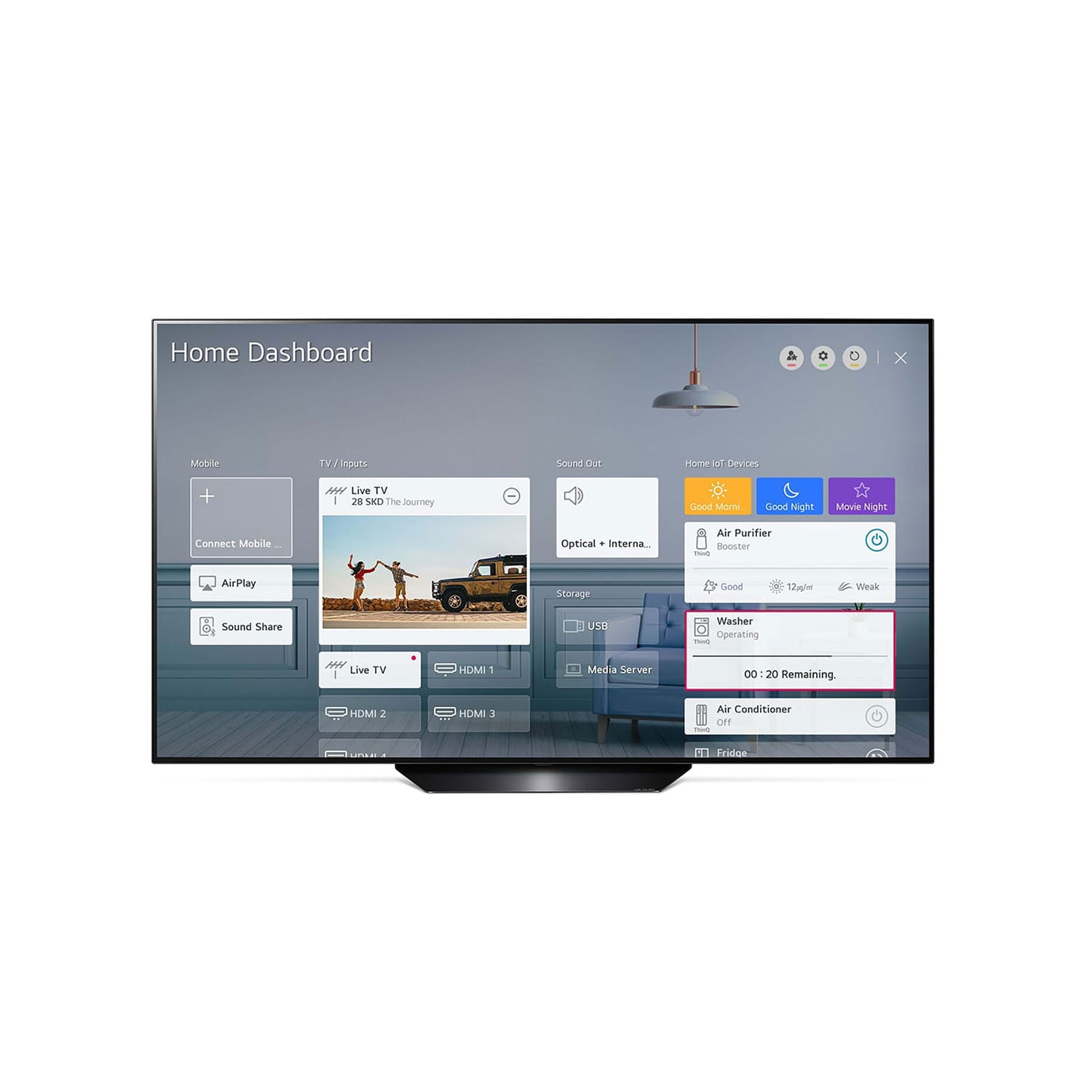 LG OLED65BX6LB 65" 4K Ultra HD OLED Smart TV with Dolby Atmos & ThinQ AI thumbnail image