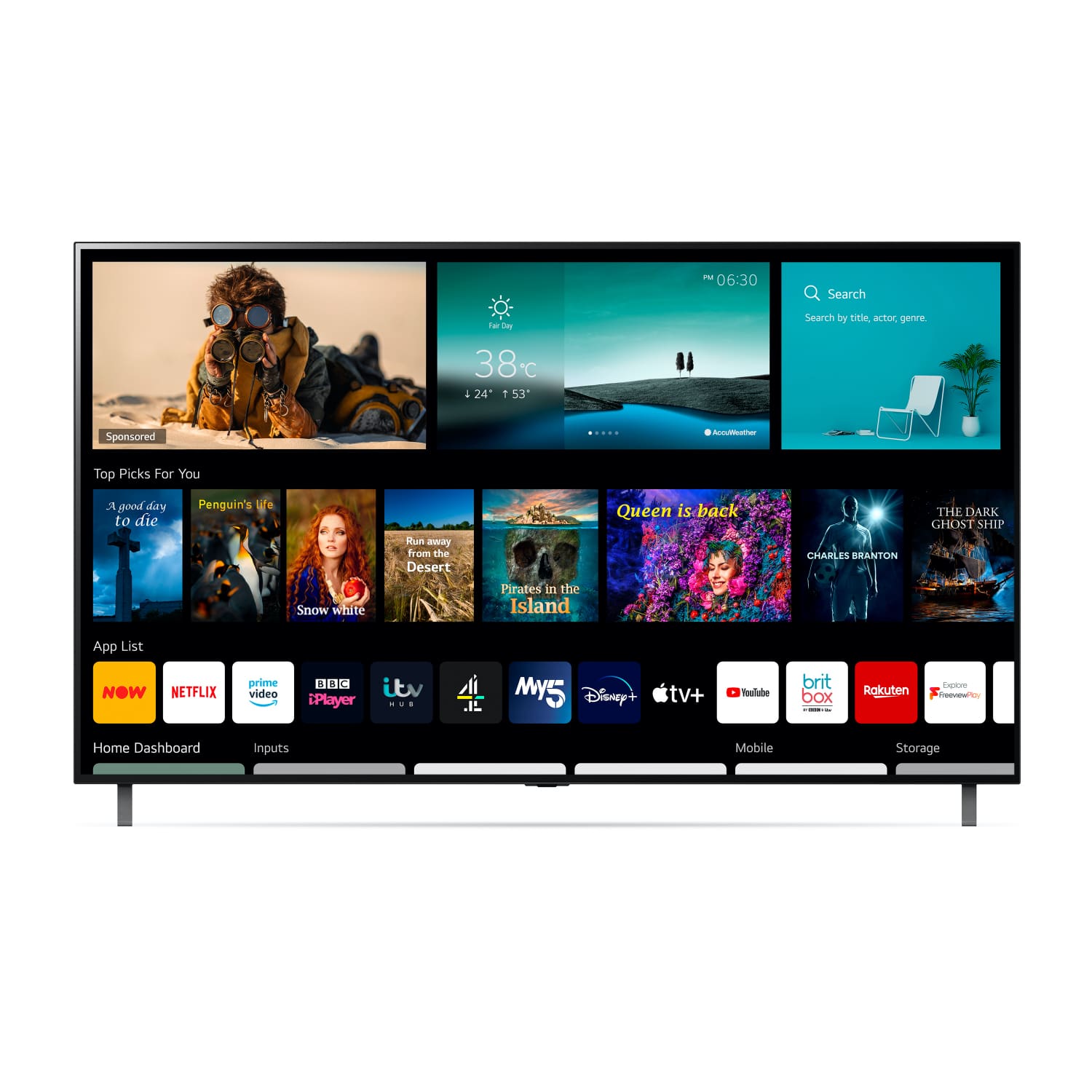 LG OLED77A16LA 77" 4K UHD OLED Smart TV with Self- lit Pixel Technology thumbnail image