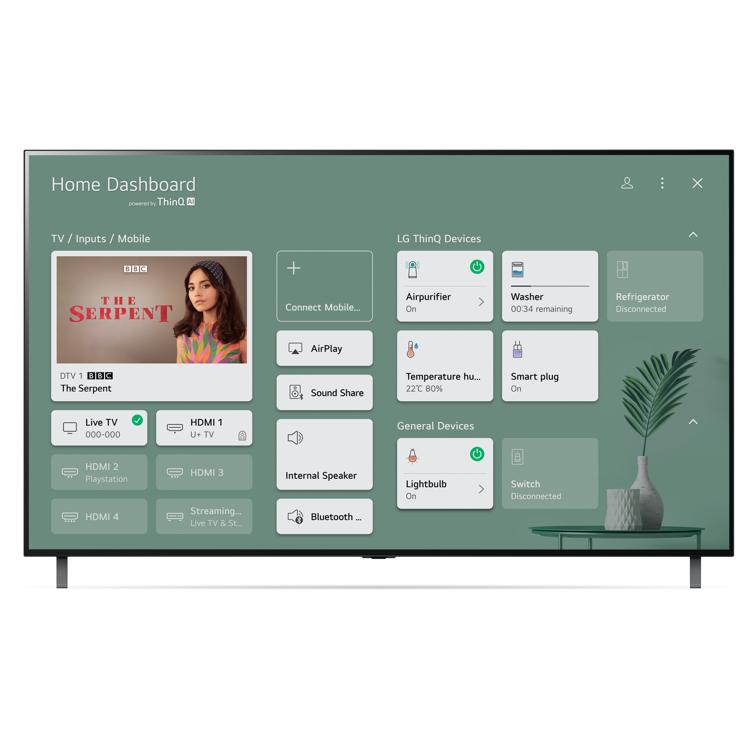 LG OLED77A16LA 77" 4K UHD OLED Smart TV with Self- lit Pixel Technology thumbnail image