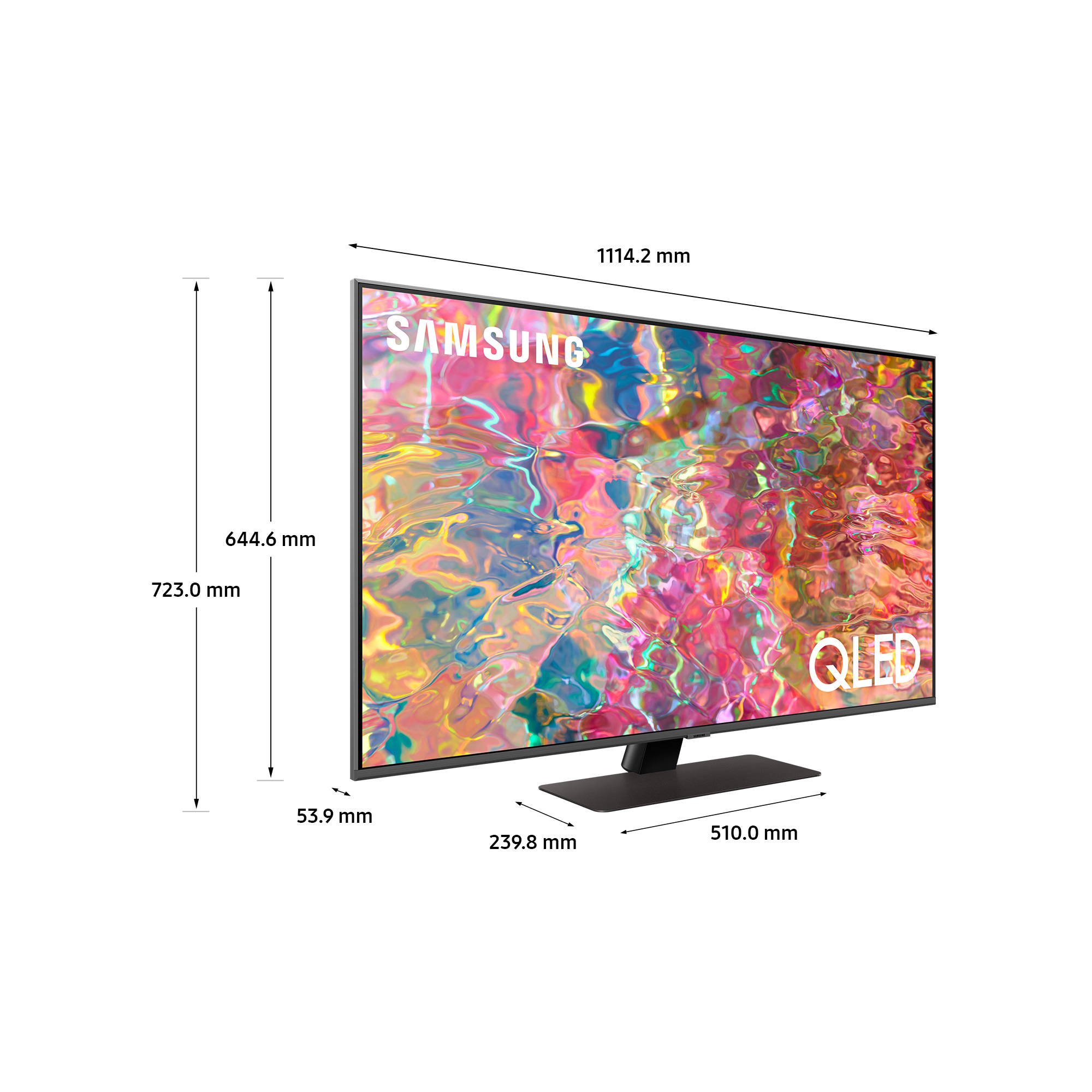 Samsung QE50Q80BATXXU 50" 4K HDR QLED Smart TV with Voice Assistants thumbnail image