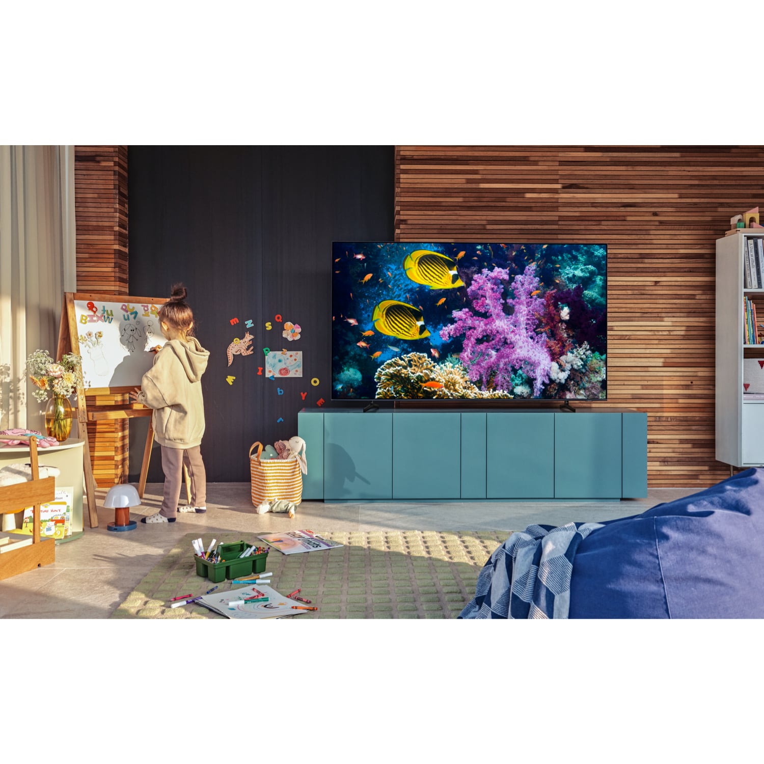 Samsung QE85Q60AAUXXU 85" 4K QLED Smart TV Quantum HDR powered by HDR10 + Airslim with Object Tracking Sound LITE thumbnail image