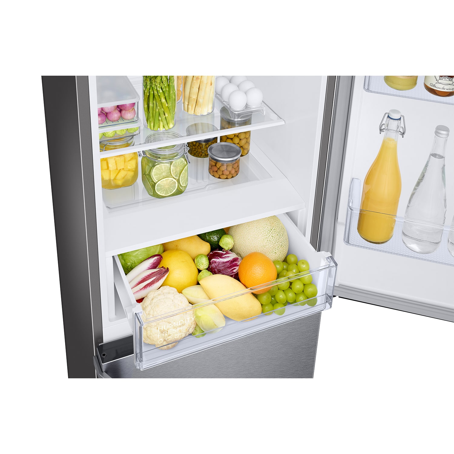 Samsung RB34T662ESA 60cm Fridge Freezer - Silver - Frost Free thumbnail image