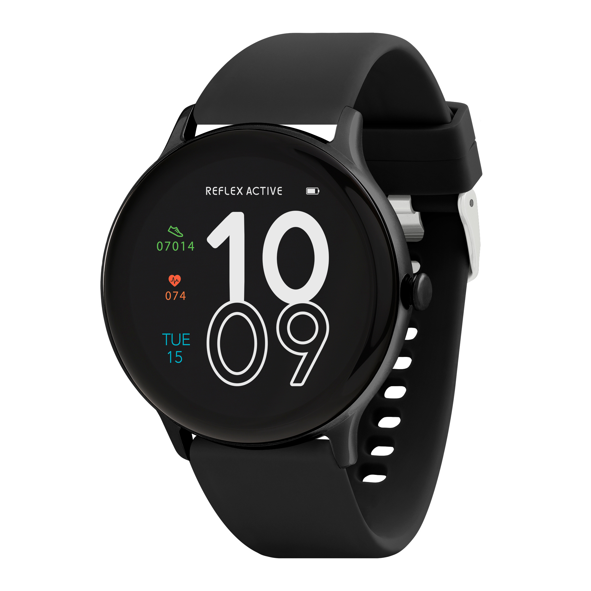 Reflex Active RA22-2182 Series 22 Black Smart Calling Watch - Black thumbnail image