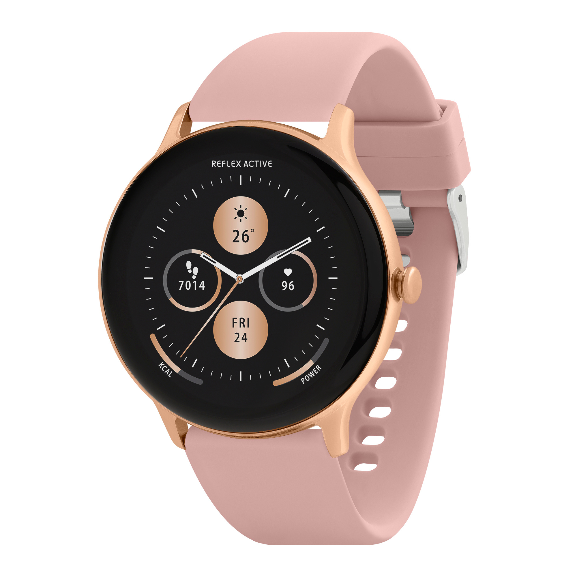 Reflex Active RA22-2184 Series 22 Pink Smart Calling Watch - Pink thumbnail image