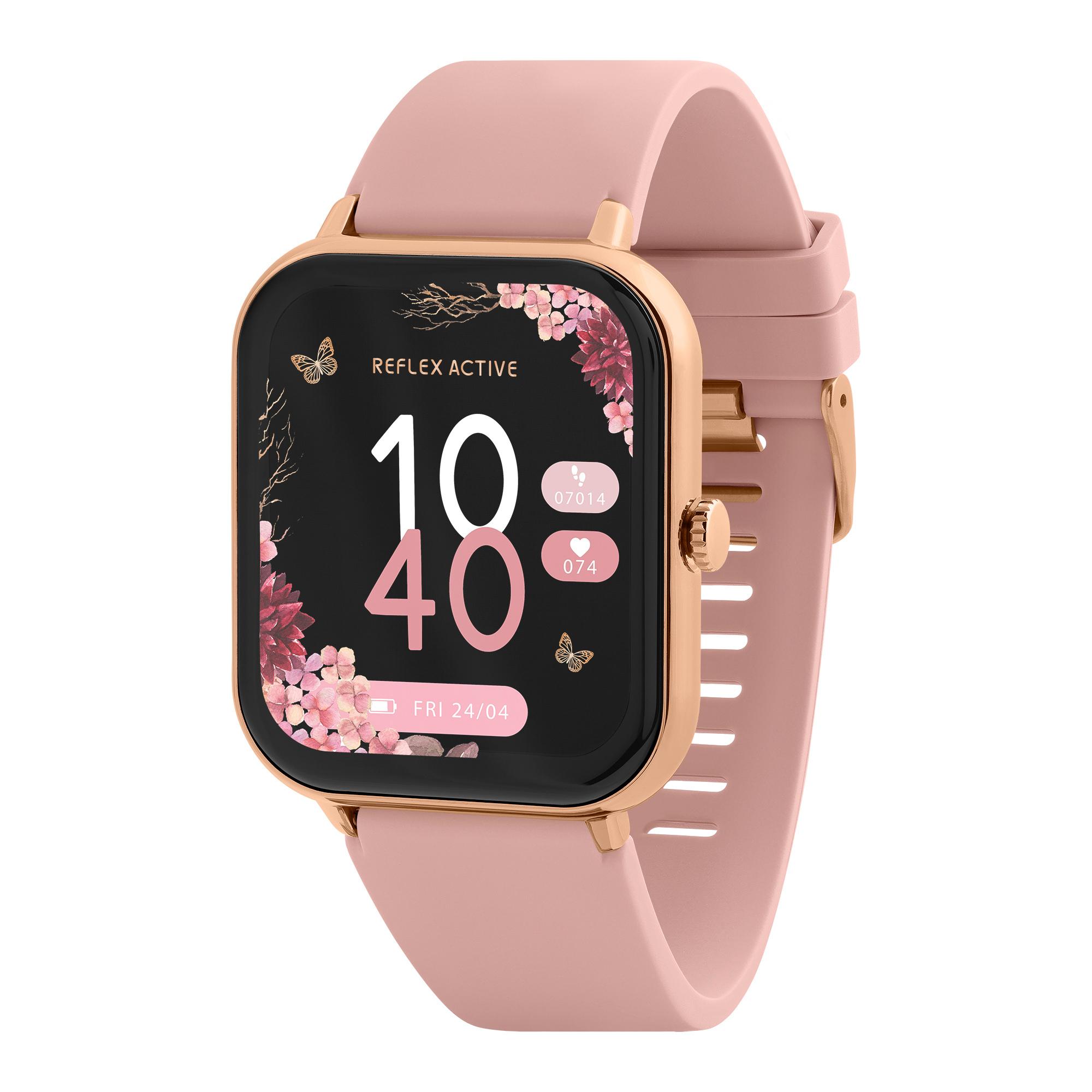 Reflex Active RA23-2166 Series 23 Smart Watch - RGP - Pink thumbnail image