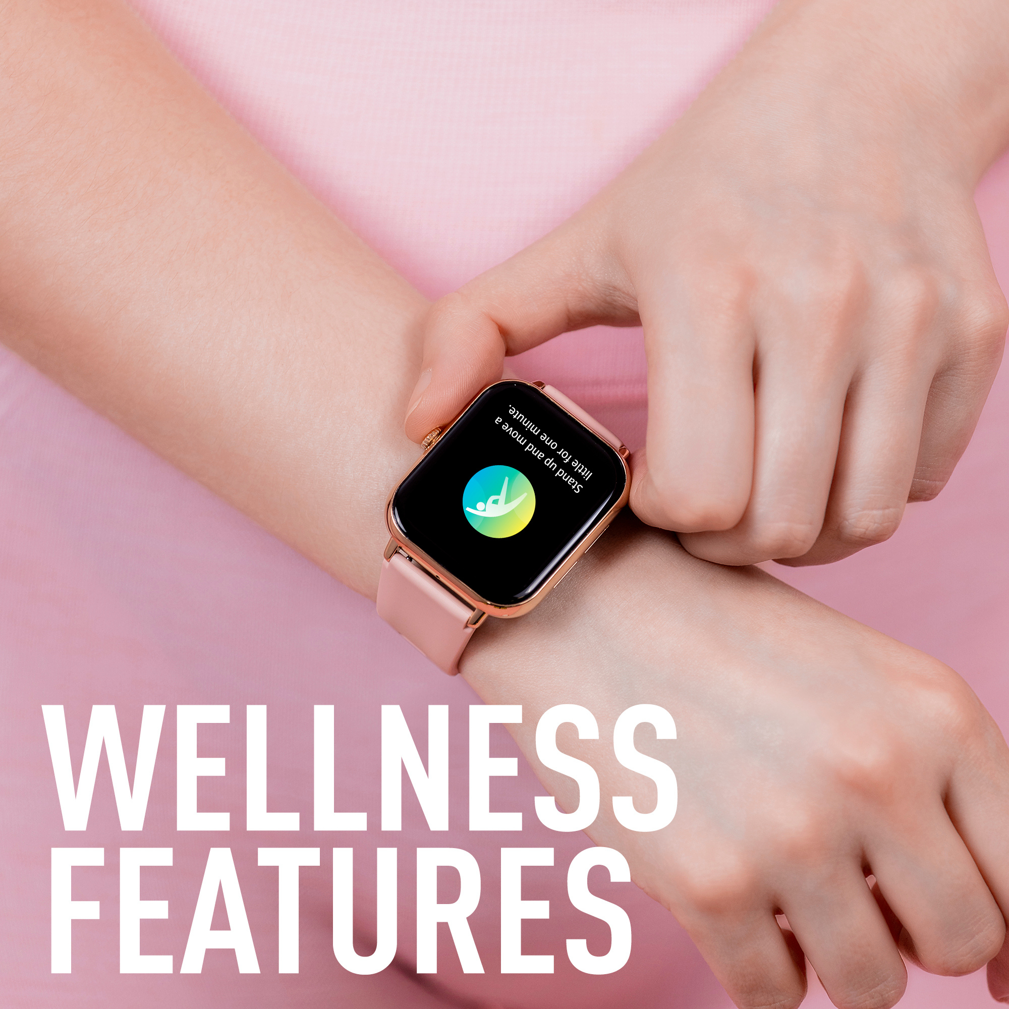 Reflex Active RA23-2166 Series 23 Smart Watch - RGP - Pink thumbnail image