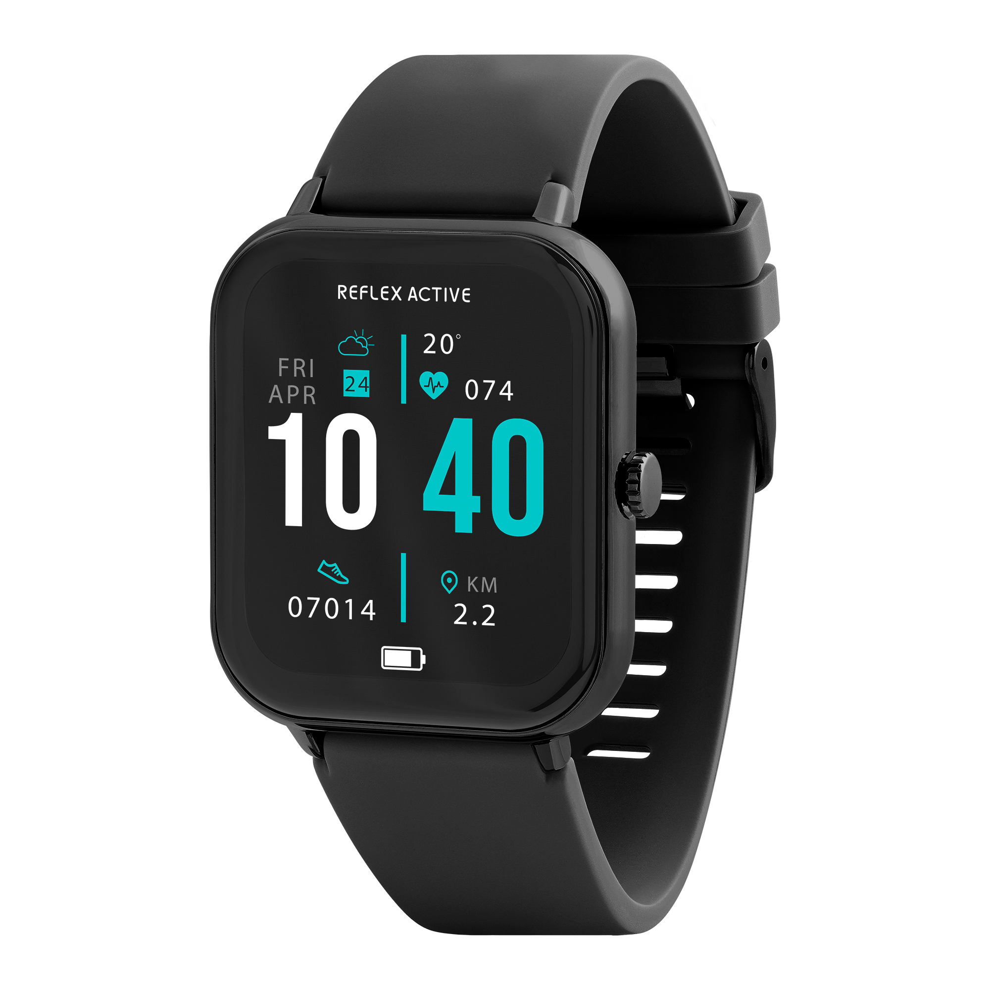 Reflex Active RA23-2170 Series 23 Black Smart Calling Watch - Black thumbnail image