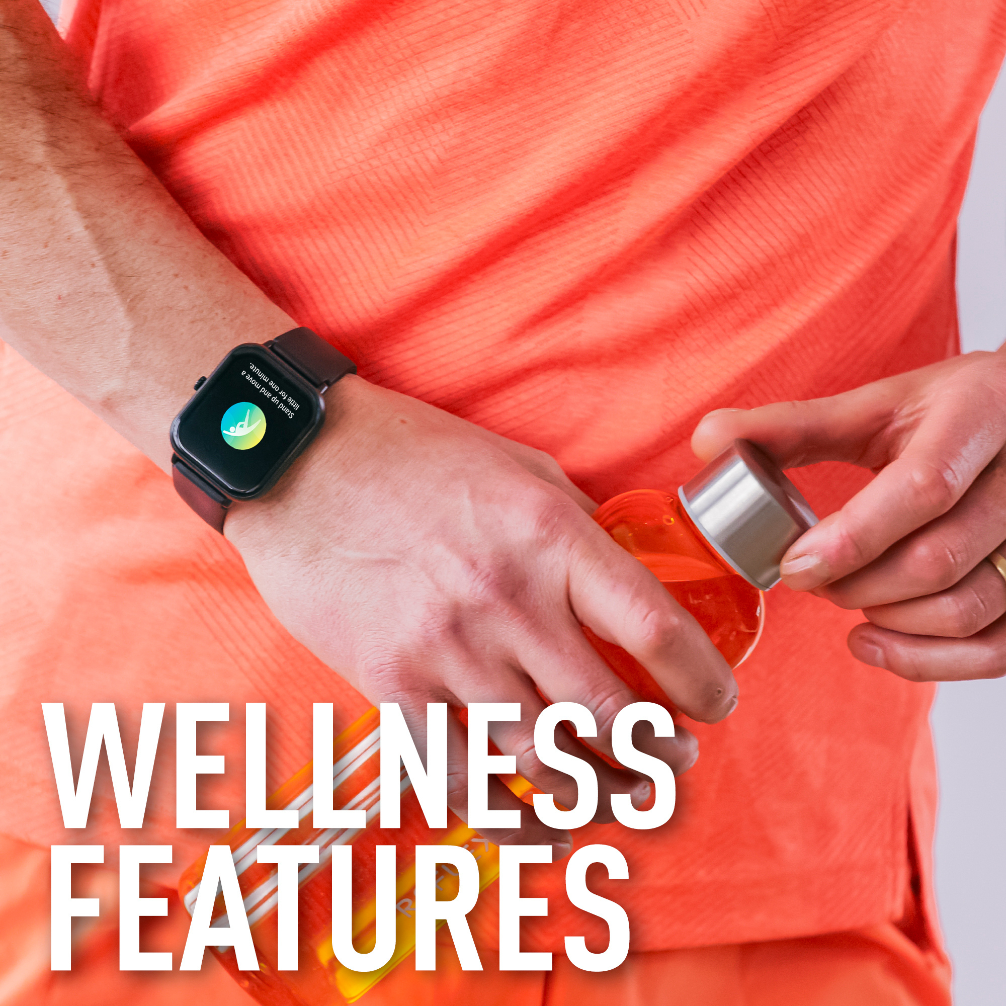 Reflex Active RA23-2170 Series 23 Black Smart Calling Watch - Black thumbnail image