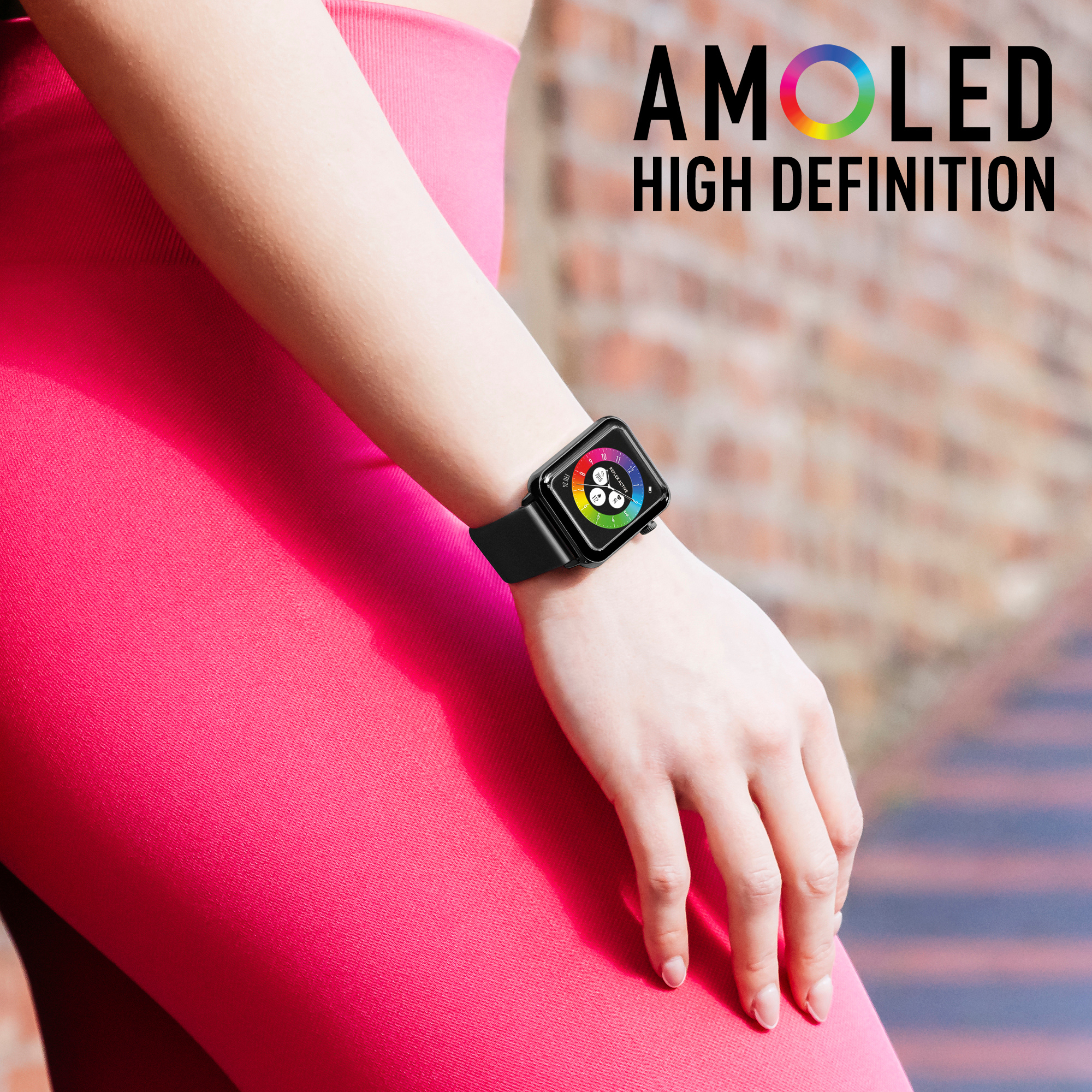 Reflex Active RA30-2186 Amoled Series 30 Smart Watch - Black thumbnail image