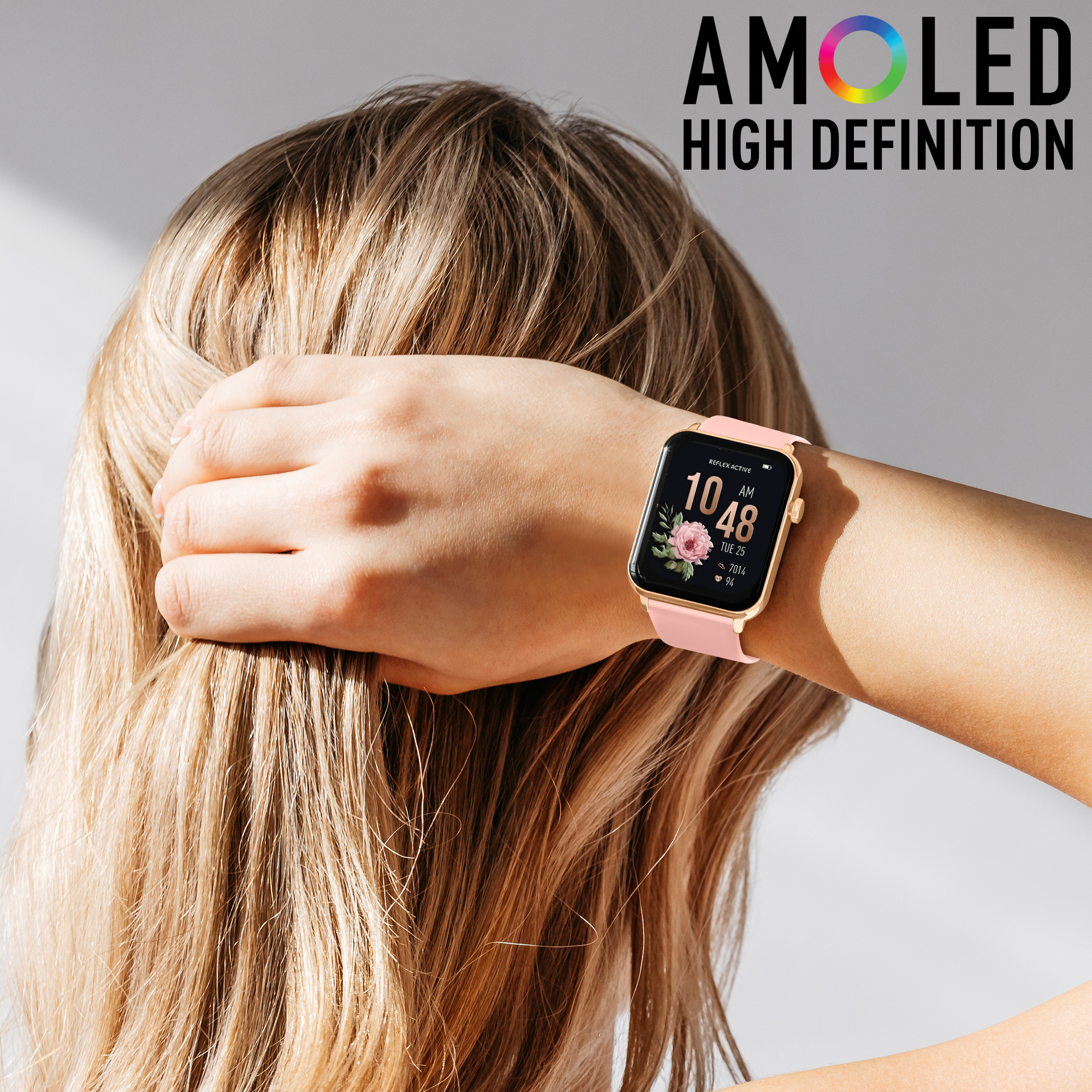 Reflex Active RA30-2188 Amoled Series 30 Smart Watch - Nude thumbnail image