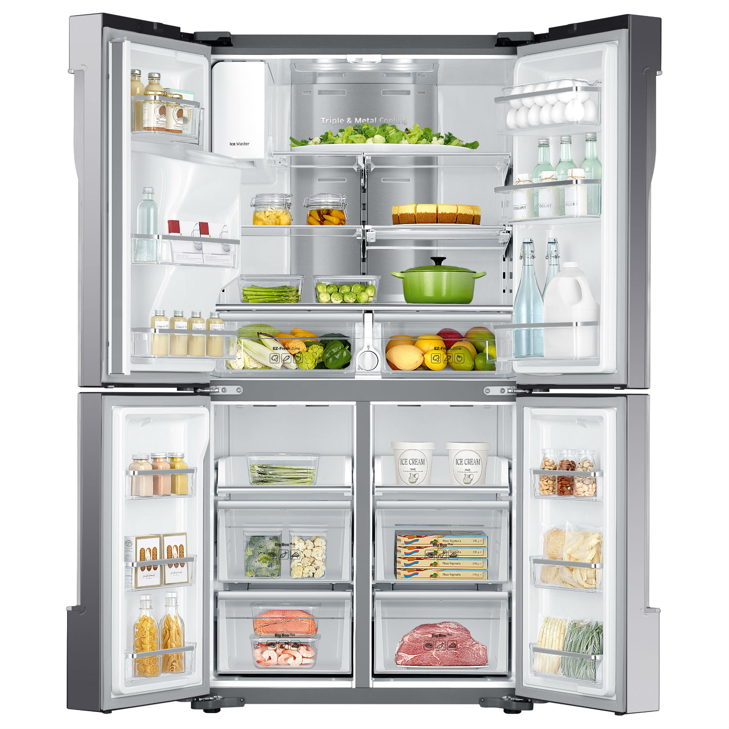 Samsung RF56J9040SR American Fridge Freezer - Stainless Steel thumbnail image