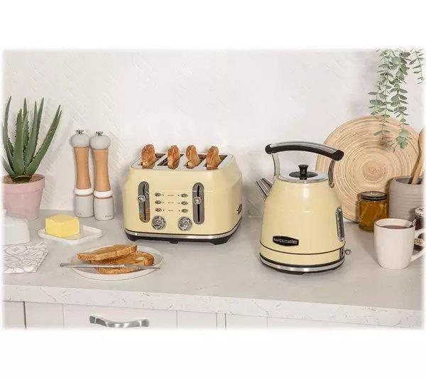 Rangemaster RMCL4S201CM 4 Slice Toaster - Matte Cream thumbnail image