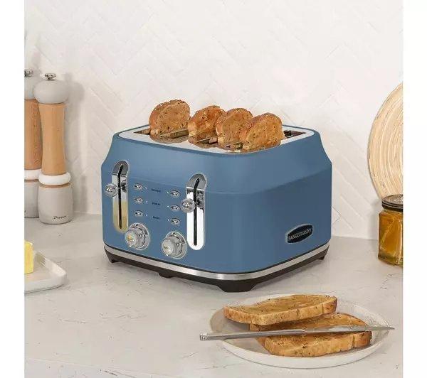 Rangemaster RMCL4S201SB 4 Slice Toaster - Stone Blue thumbnail image