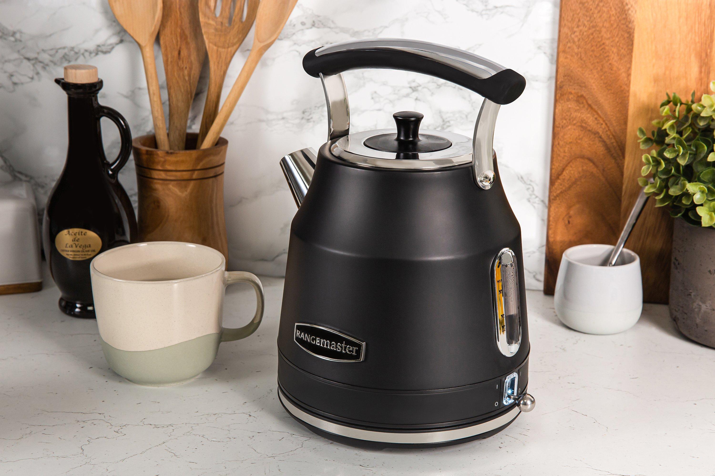 Rangemaster RMCLDK201BK 1.7 Litres Traditional Kettle - Black thumbnail image