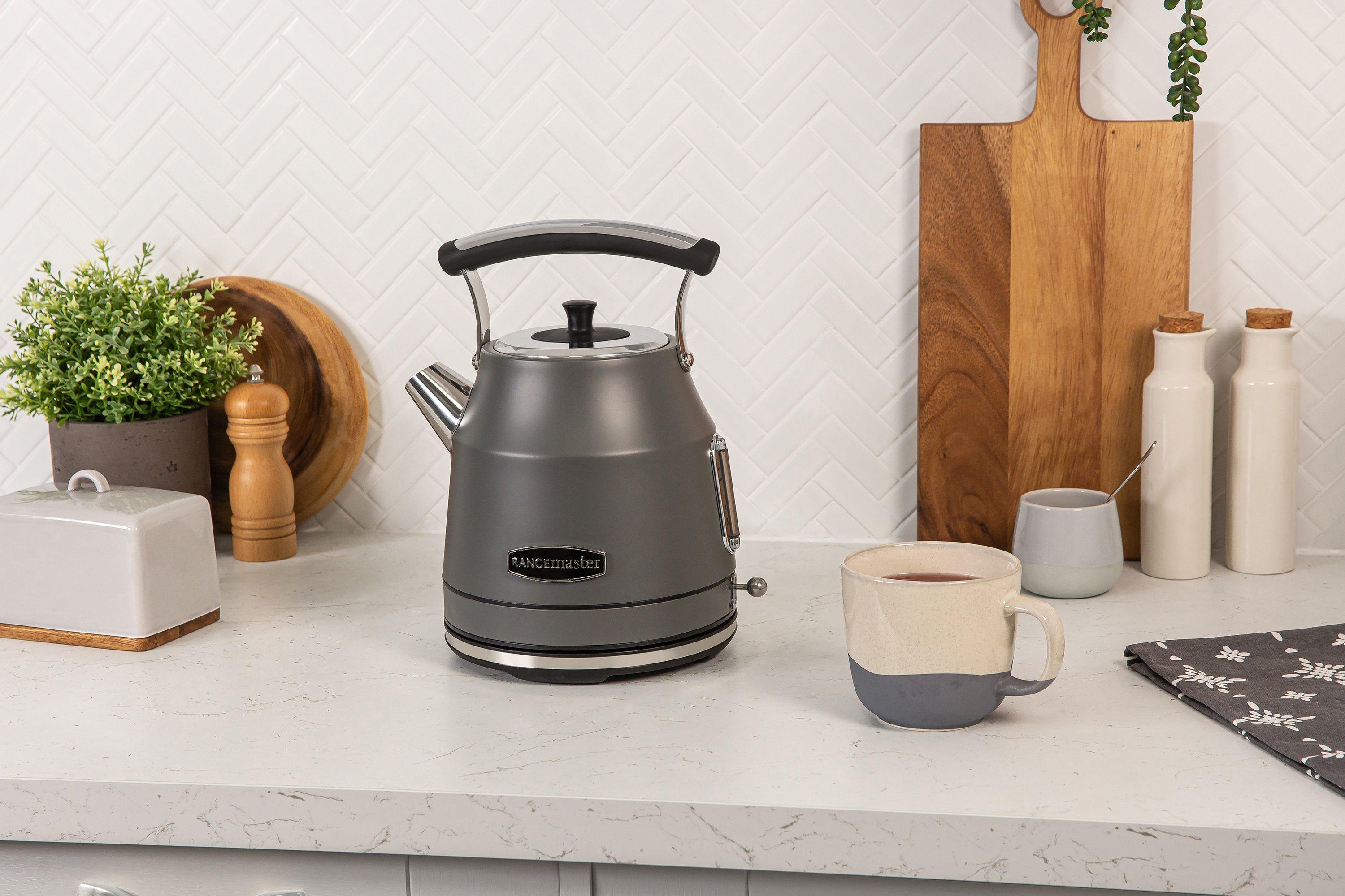 Rangemaster RMCLDK201GY 1.7 Litres Traditional Kettle - Grey thumbnail image
