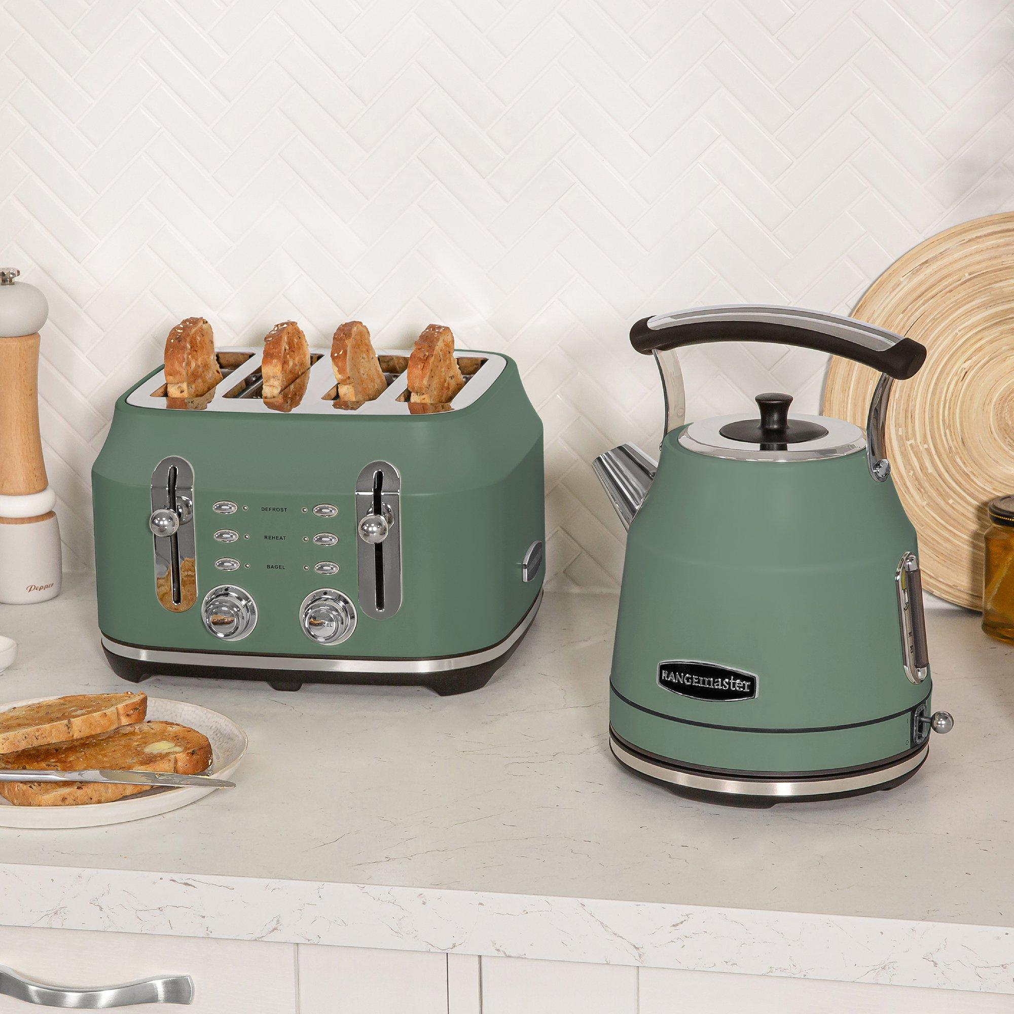 Rangemaster RMCLDK201MG 1.7 Litres Traditional Kettle - Mineral Green thumbnail image