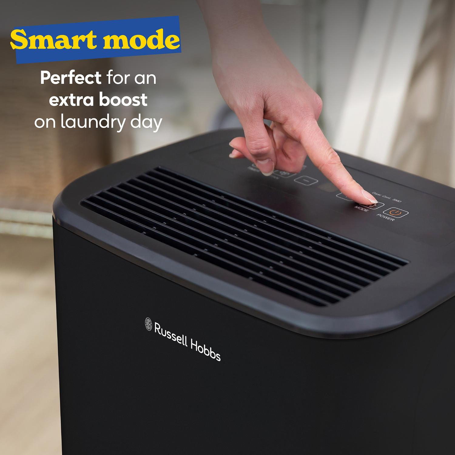Russell Hobbs RHDH2002B 20L Dehumidifier - Black thumbnail image