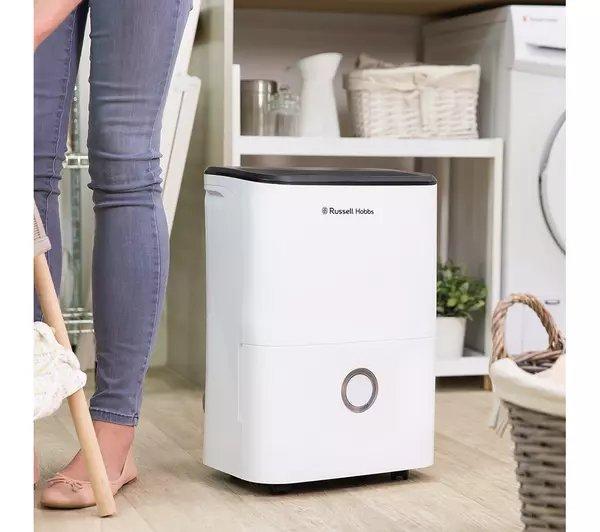 Russell Hobbs RHDH2002 20L Dehumidifier - White & Black thumbnail image