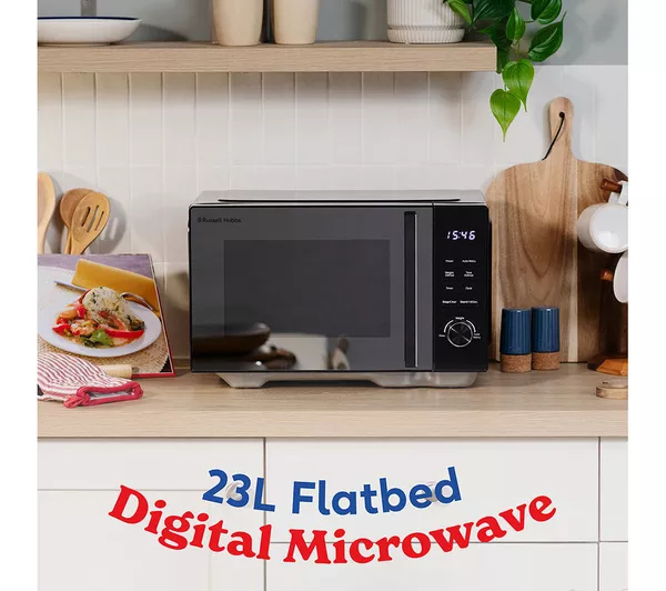 Russell Hobbs RHFM2365B  23Litre Flatbed Digital Microwave - Black thumbnail image
