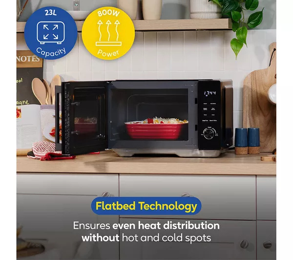 Russell Hobbs RHFM2365B  23Litre Flatbed Digital Microwave - Black thumbnail image