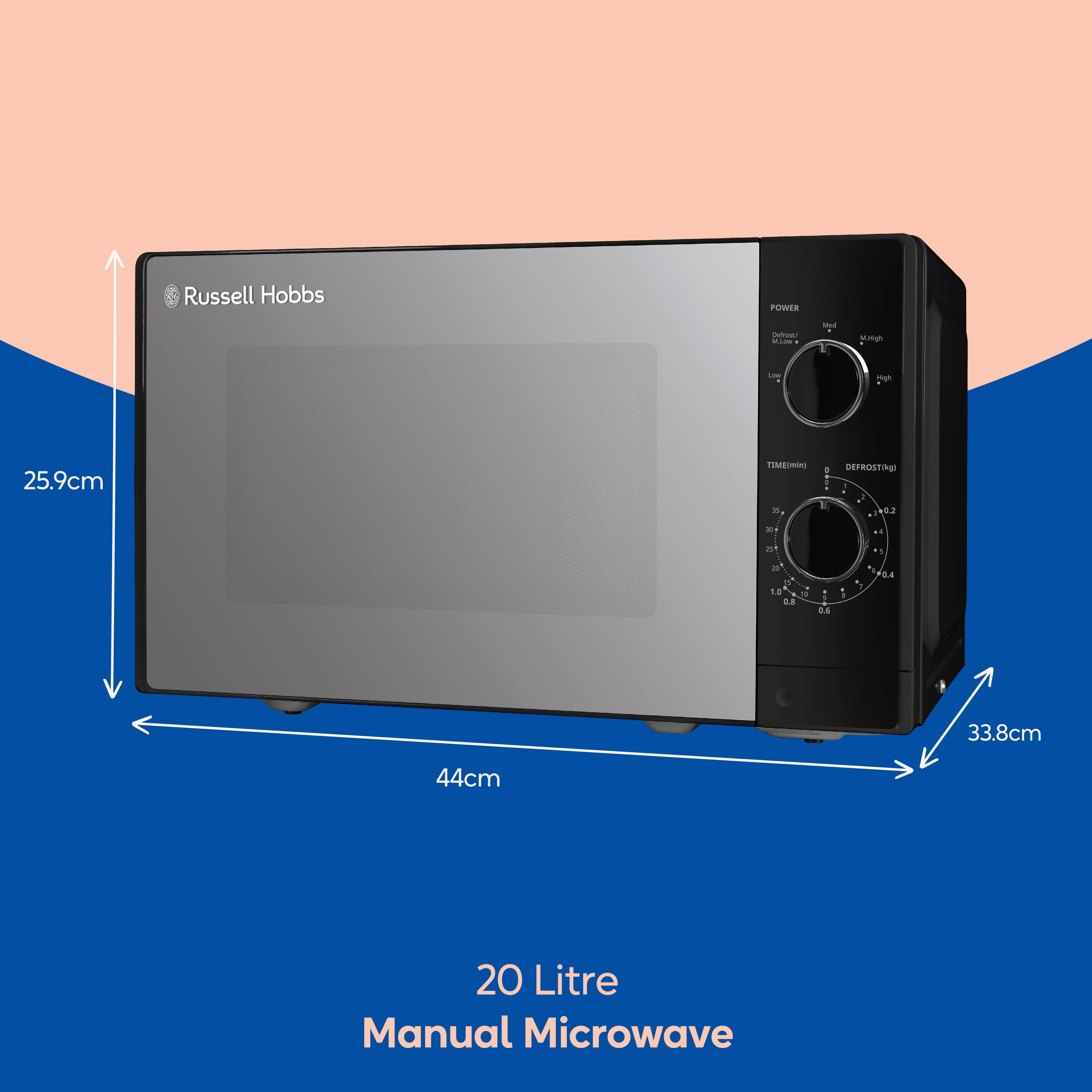 Russell Hobbs RHM2047B 20 Litres Digital Microwave  thumbnail image