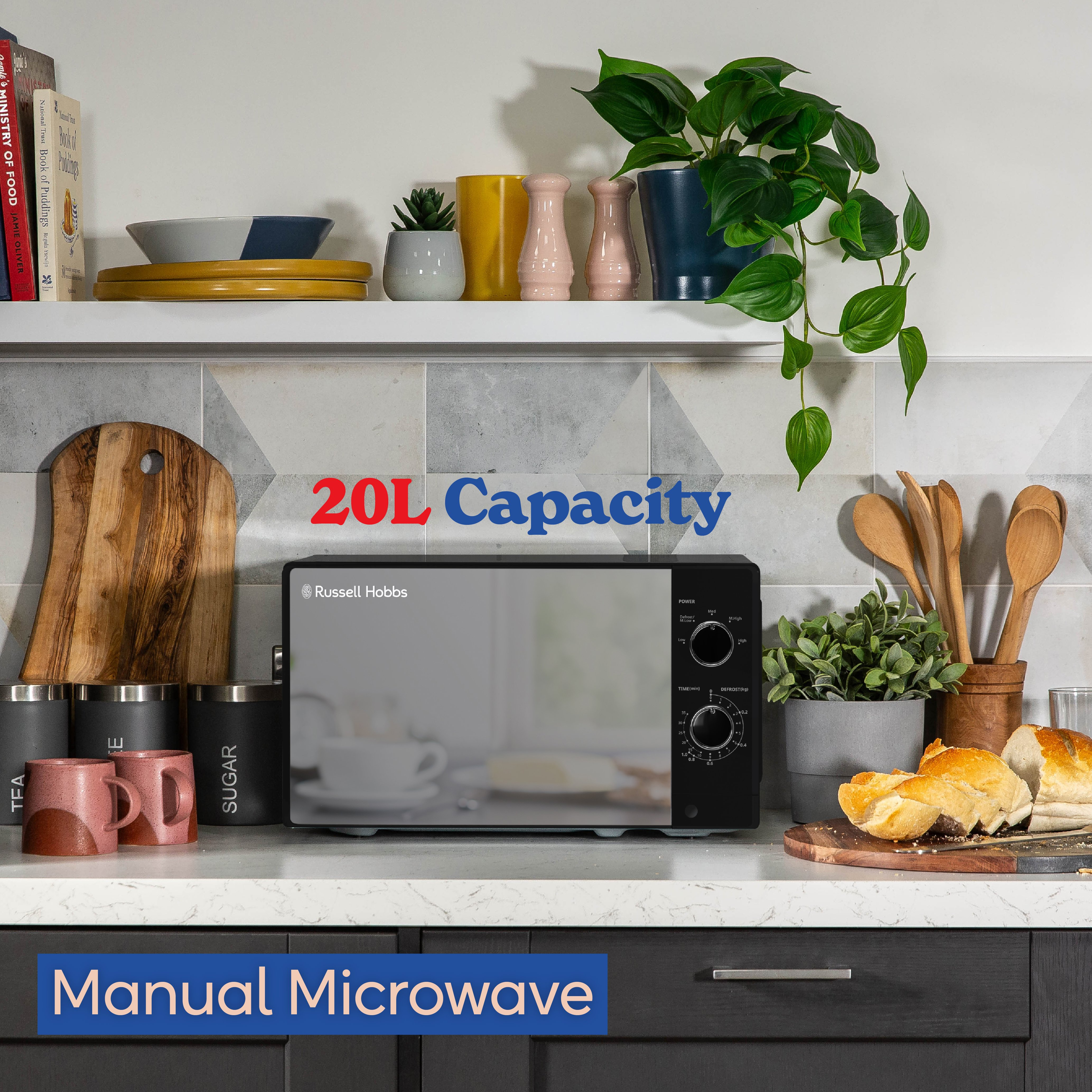 Russell Hobbs RHM2047B 20 Litres Digital Microwave  thumbnail image