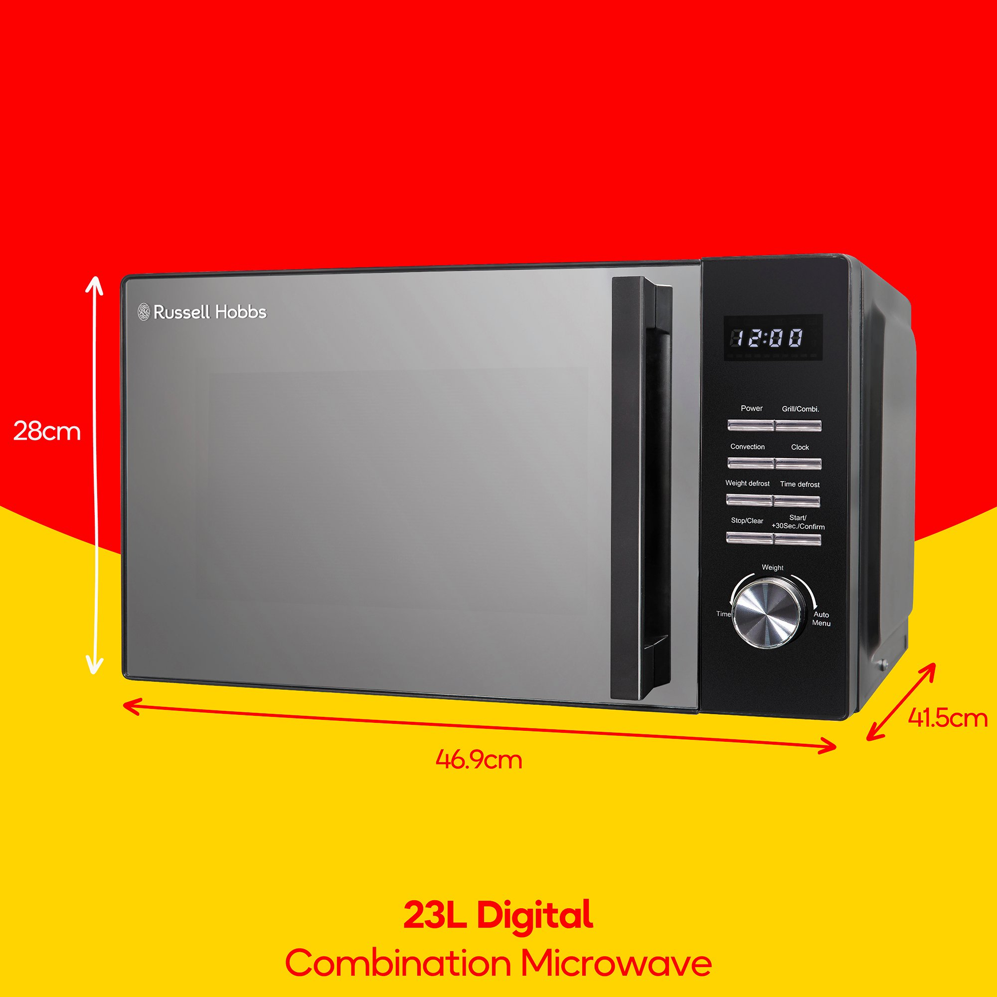 Russell Hobbs RHM2346B 23 Litres Combination Microwave  thumbnail image