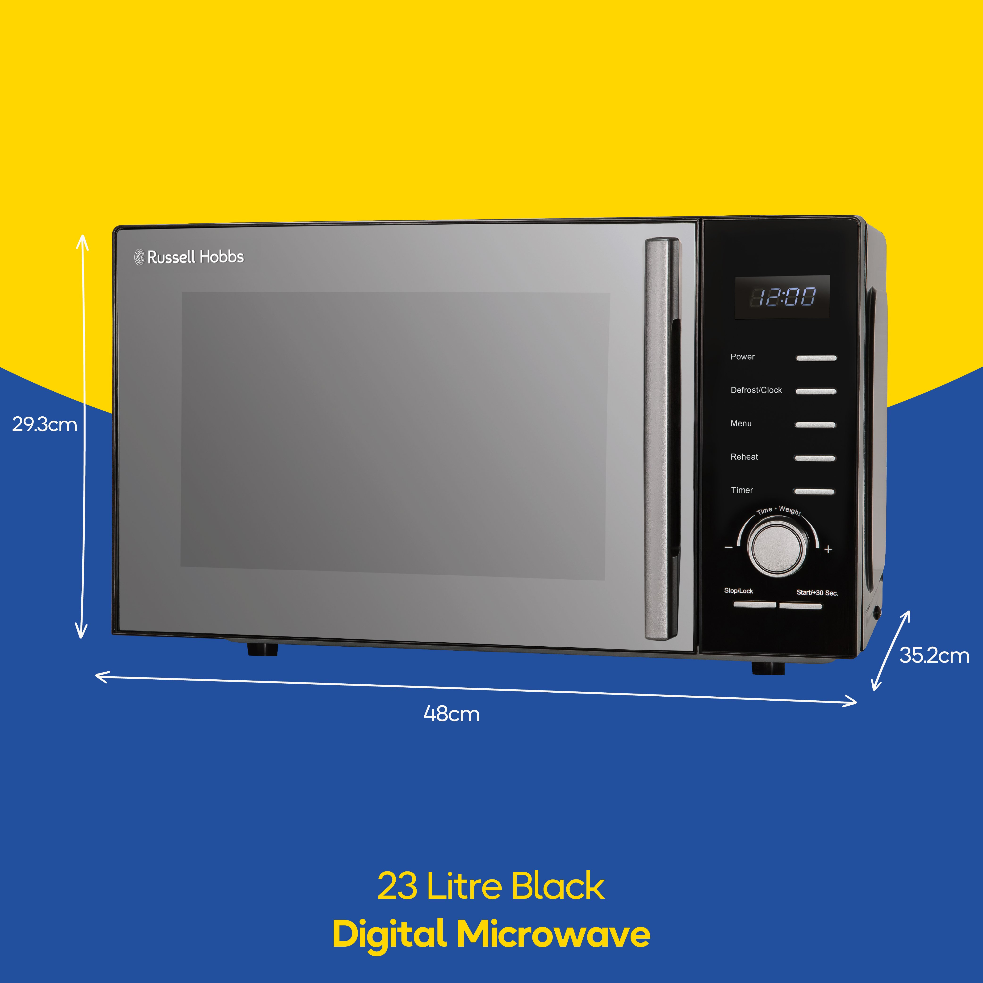 Russell Hobbs RHM2348B 23 Litres Solo Microwave thumbnail image