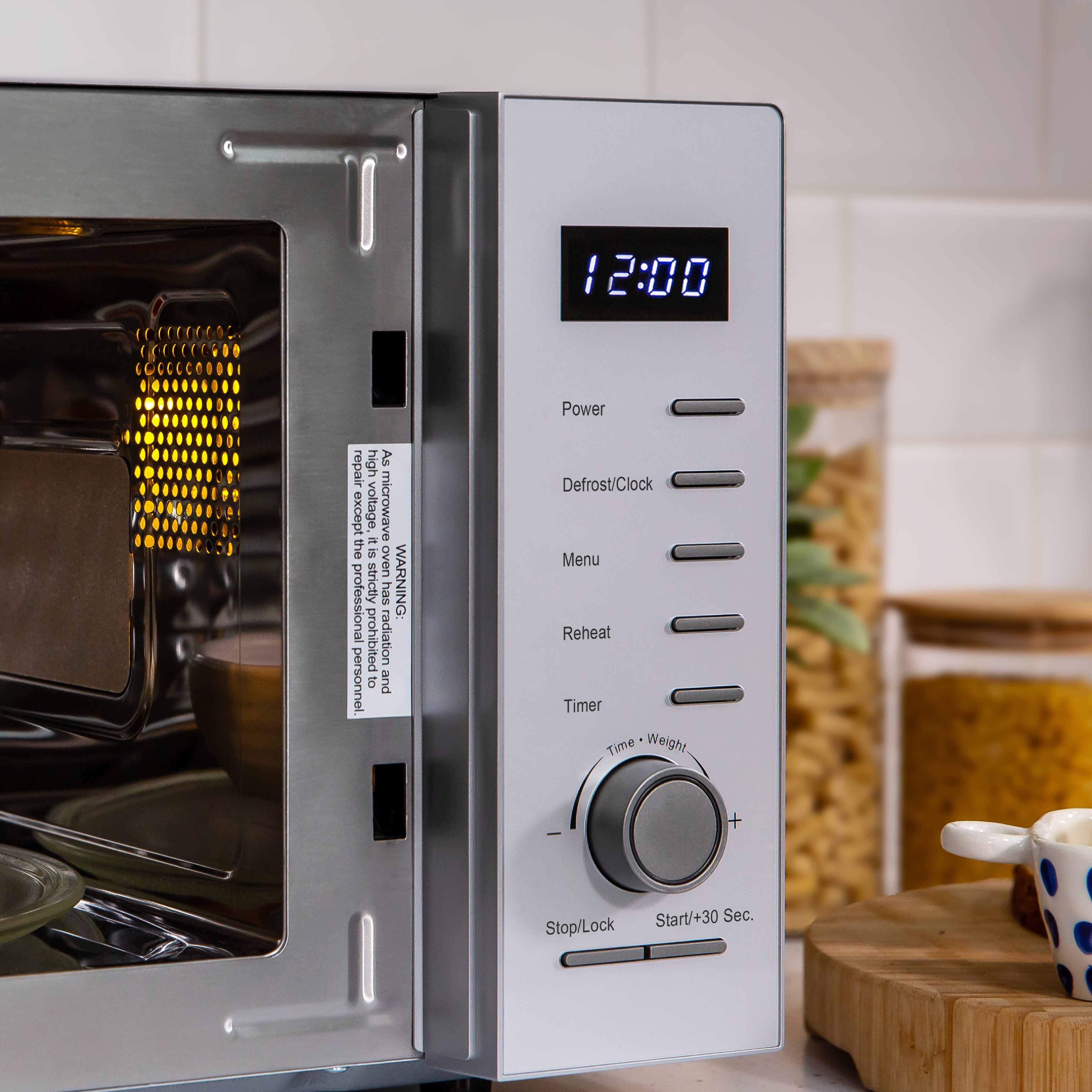 Russell Hobbs RHM2348S 23 Litres Solo 800w Microwave - Silver thumbnail image