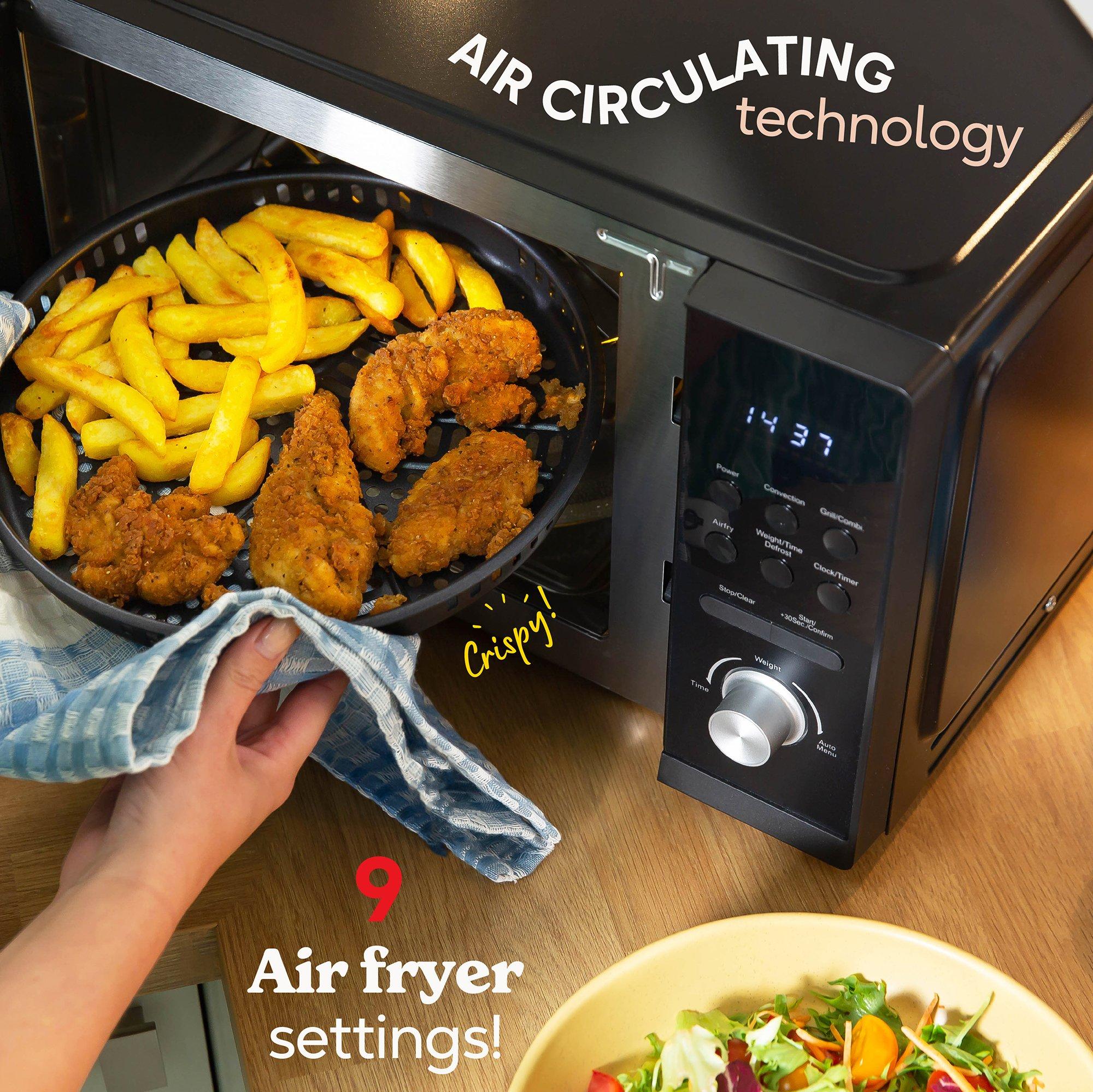 Russell Hobbs RHMAF2508B 25 Litres Combination Air Fryer Microwave - Black thumbnail image