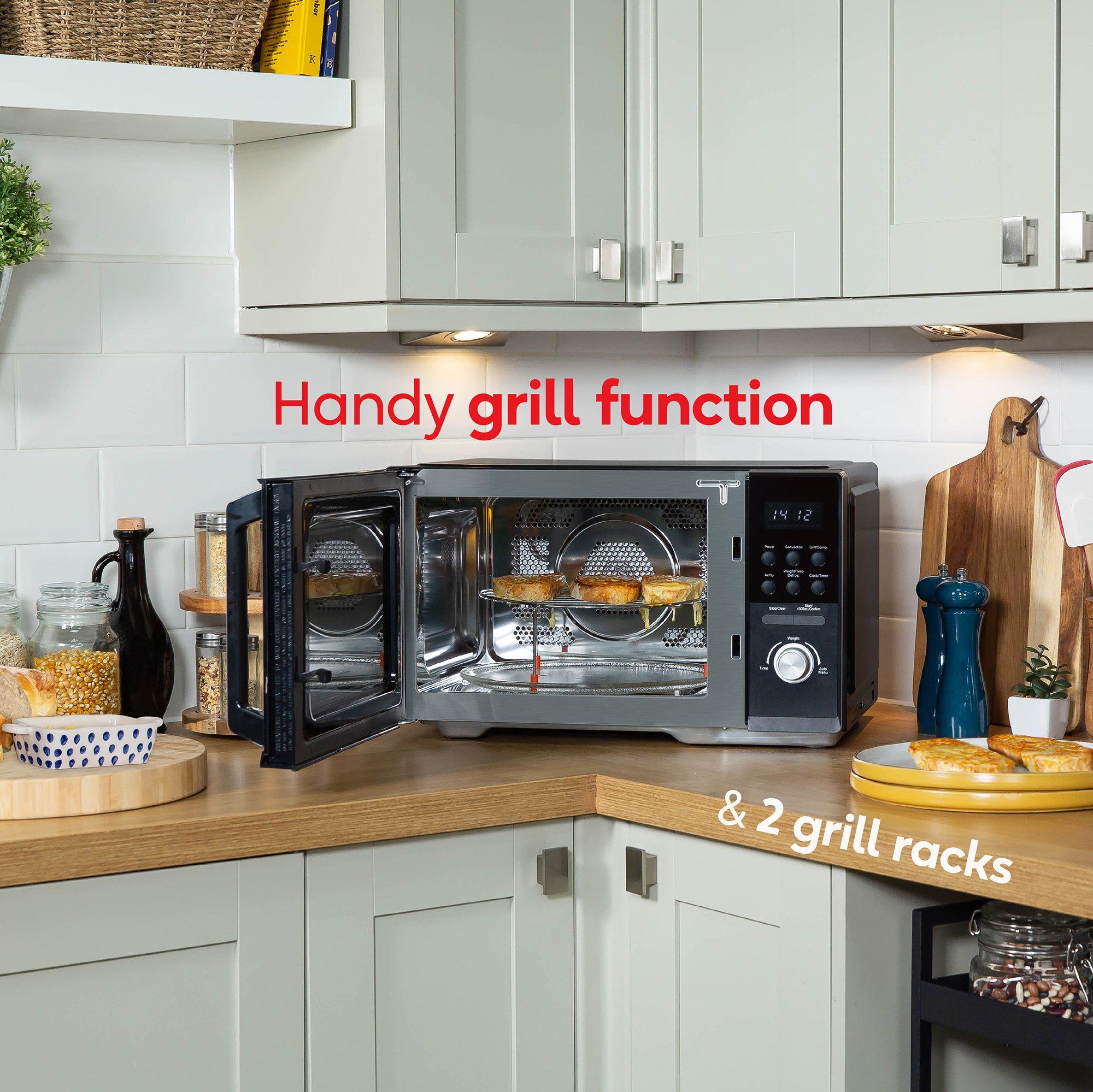 Russell Hobbs RHMAF2508B 25 Litres Combination Air Fryer Microwave - Black thumbnail image