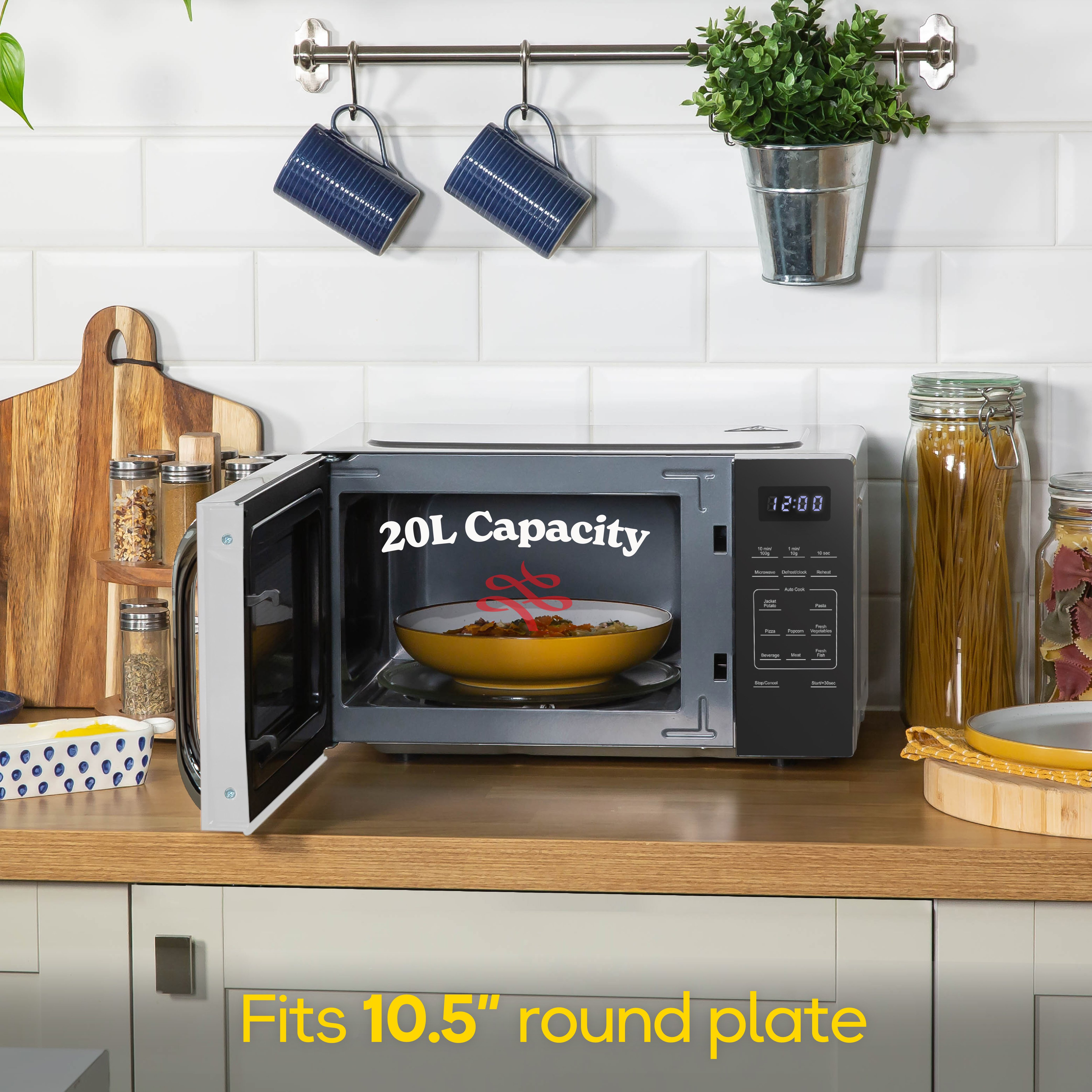 Russell Hobbs RHMT2045S 20 Litre Touch Control Digital Microwave thumbnail image