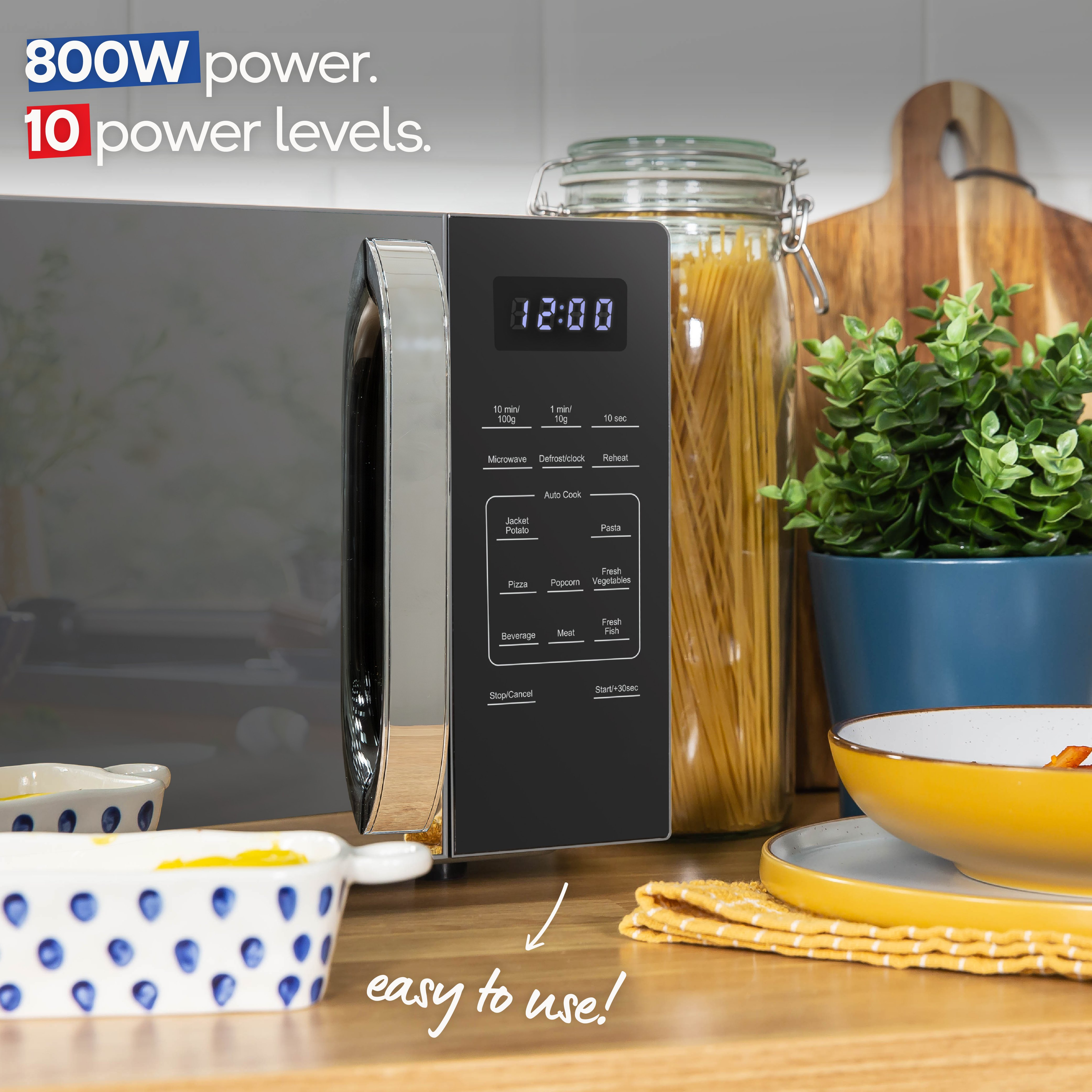 Russell Hobbs RHMT2045S 20 Litre Touch Control Digital Microwave thumbnail image