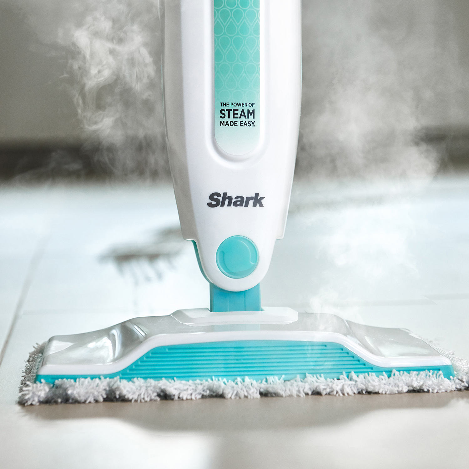 Shark S1000UK Steam Mop - White/Mint Green thumbnail image