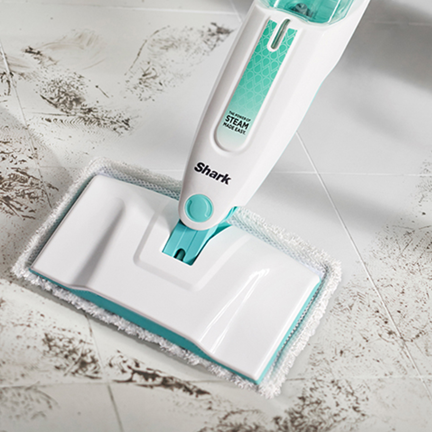 Shark S1000UK Steam Mop - White/Mint Green thumbnail image