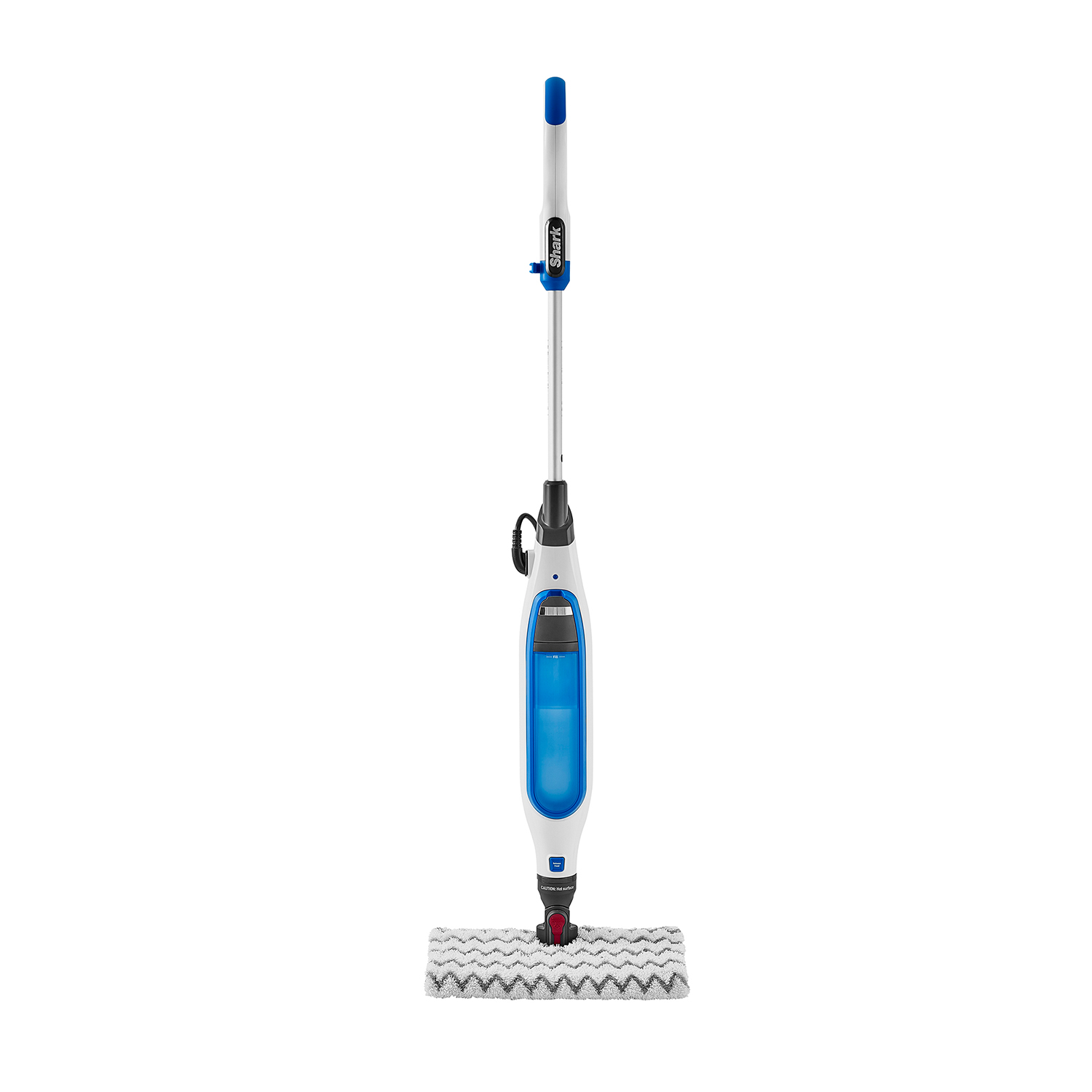 Shark S6001UK Klik n'Flip Manual Steam Pocket Mop - White/Blue Bird Blue thumbnail image