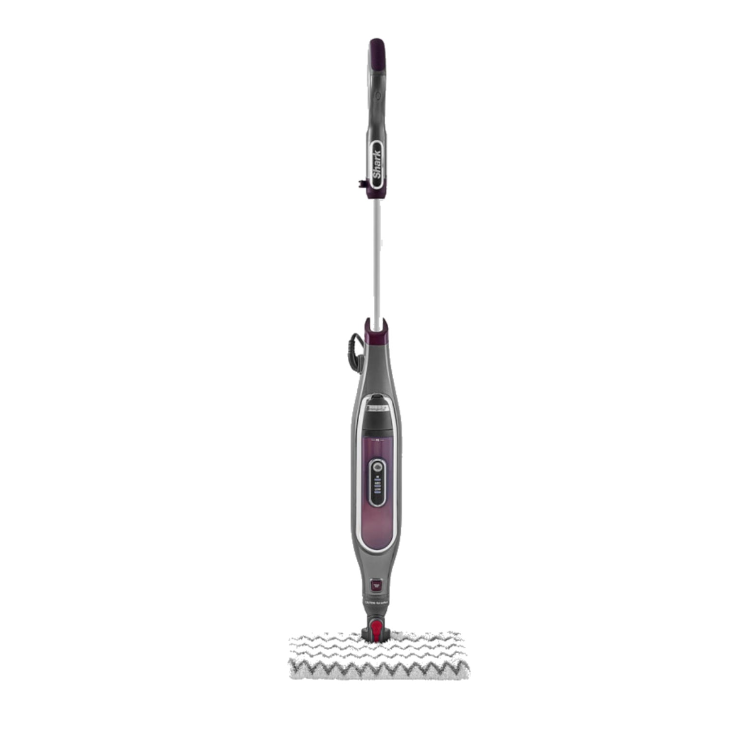 Shark S6003UK Klik n'Flip Automatic Steam Pocket Mop - Shark Steel Grey/Bordeaux thumbnail image