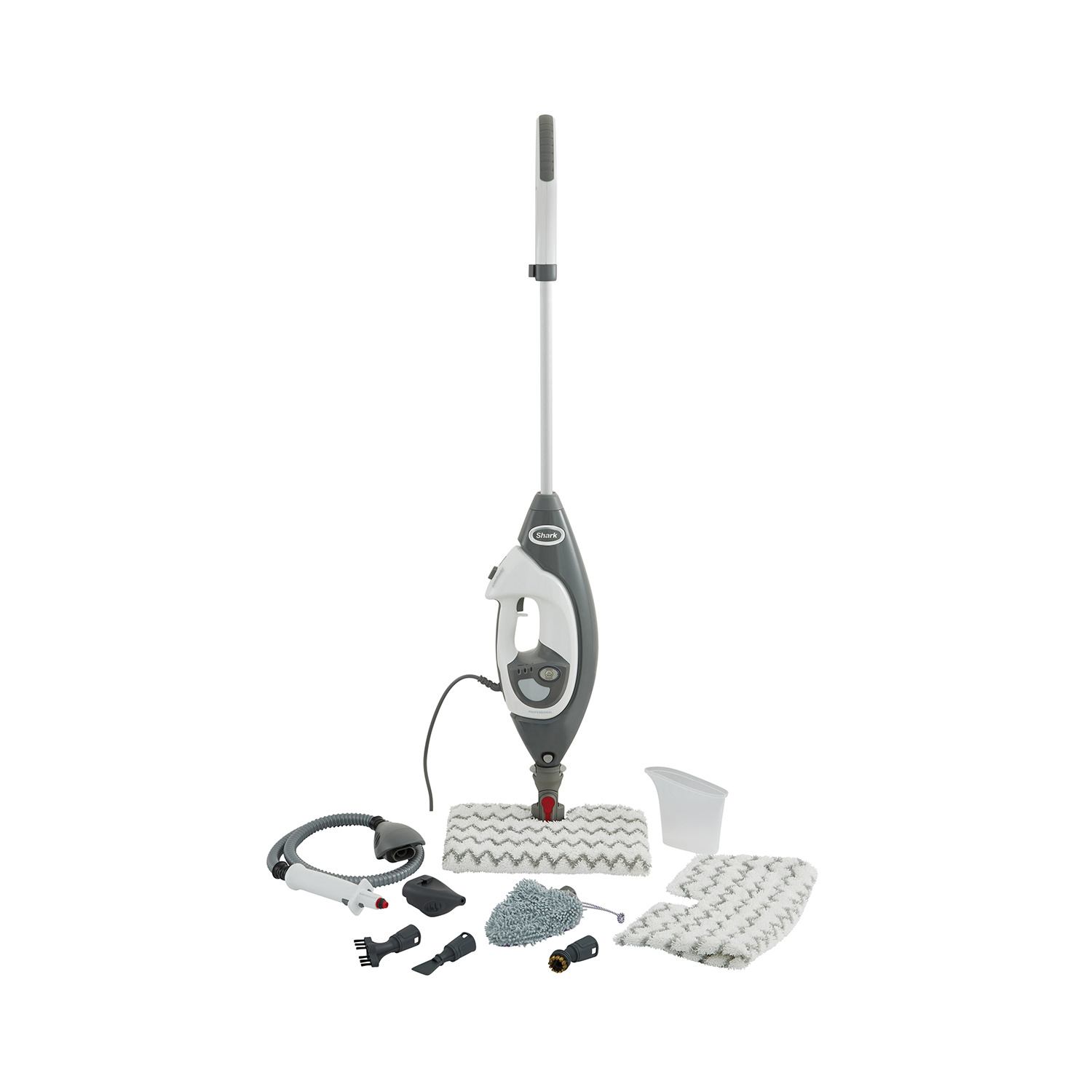 Shark S6005UK Floor & Handheld Steam Cleaner - Shark Steel Grey/Bordeaux thumbnail image