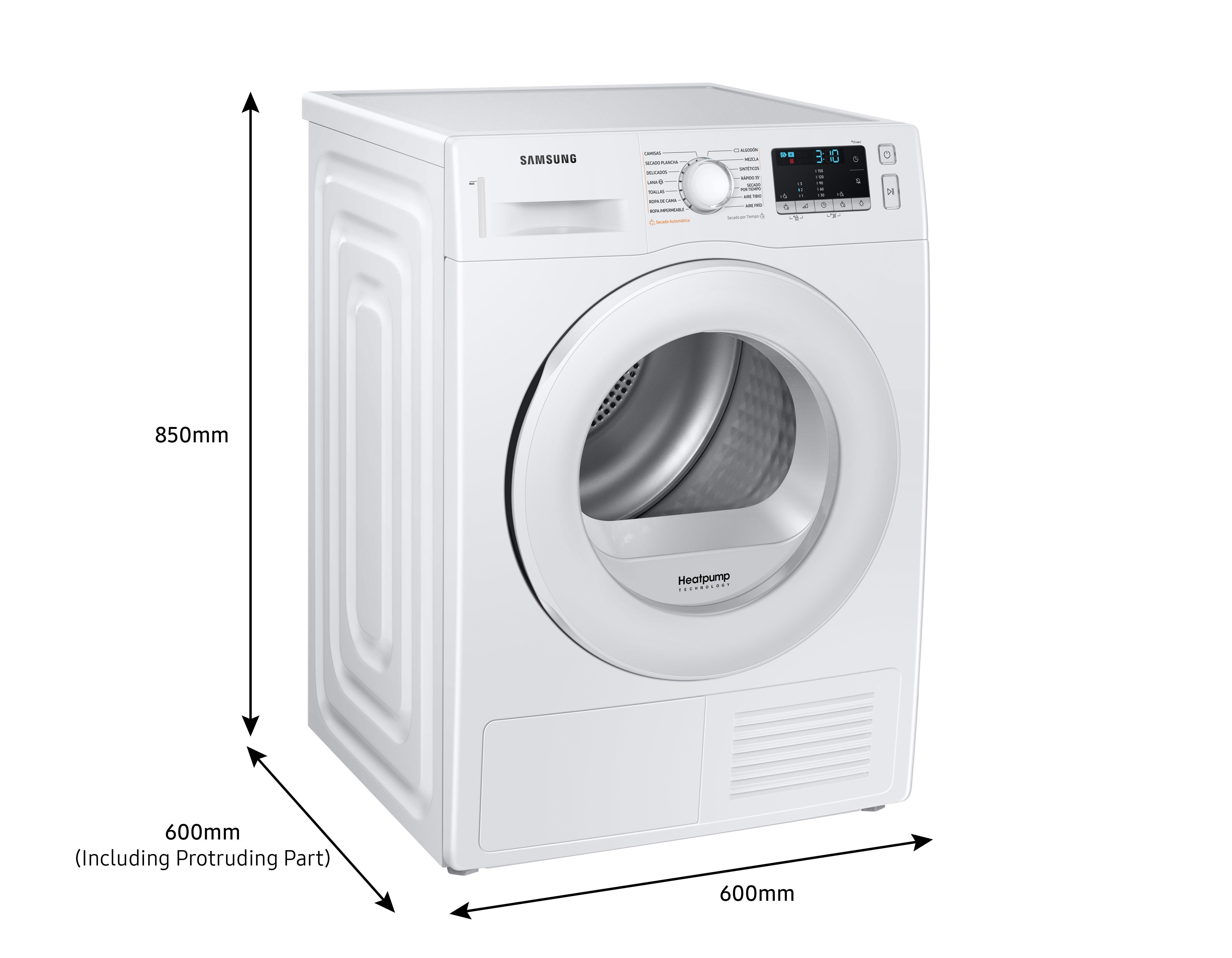 Samsung DV80TA020TE 8kg Heat Pump Tumble Dryer thumbnail image
