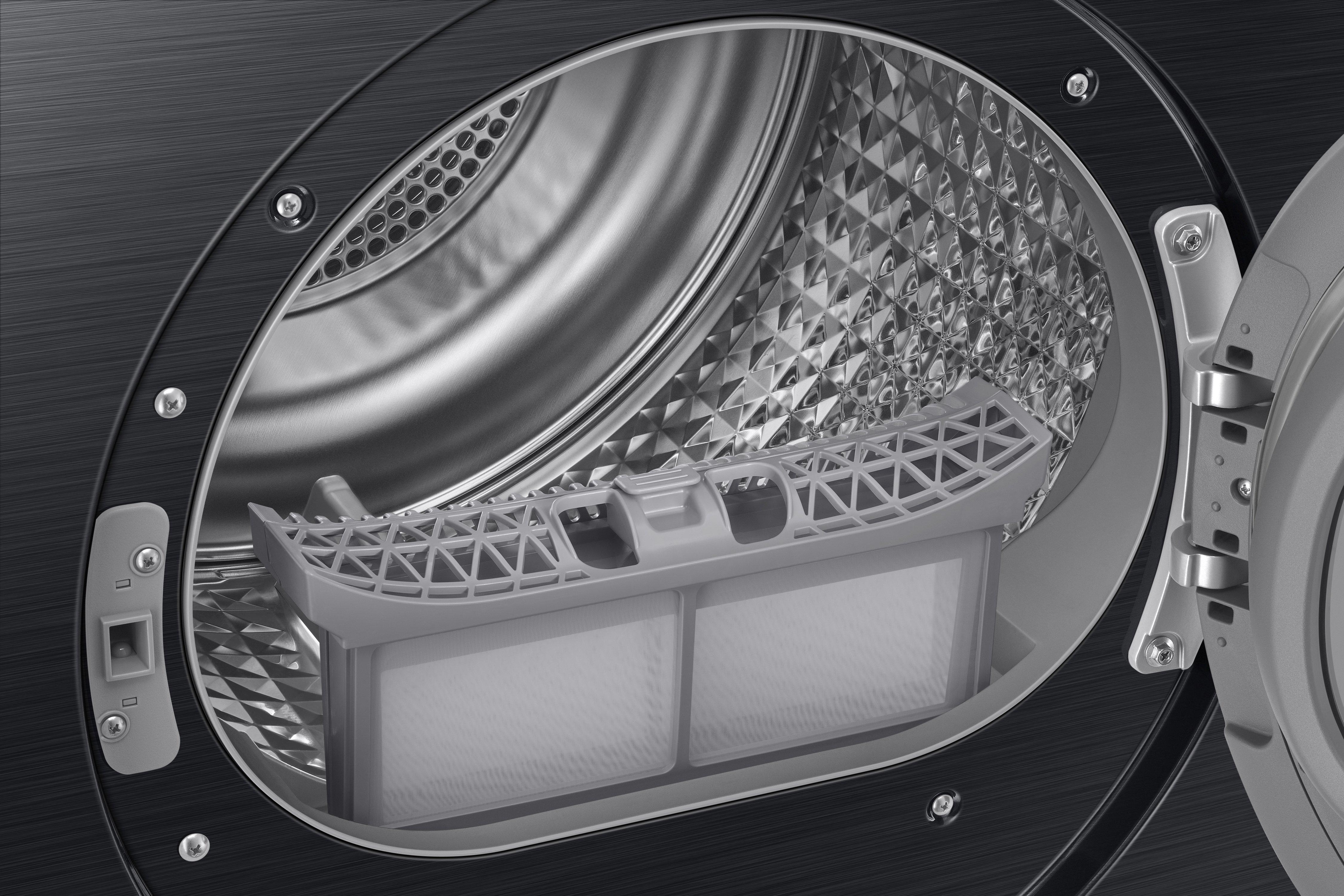 Samsung Series 5+ OptimalDry&trade; DV90BB5245ABS1 9kg Smart Heat Pump Tumble Dryer - Black thumbnail image