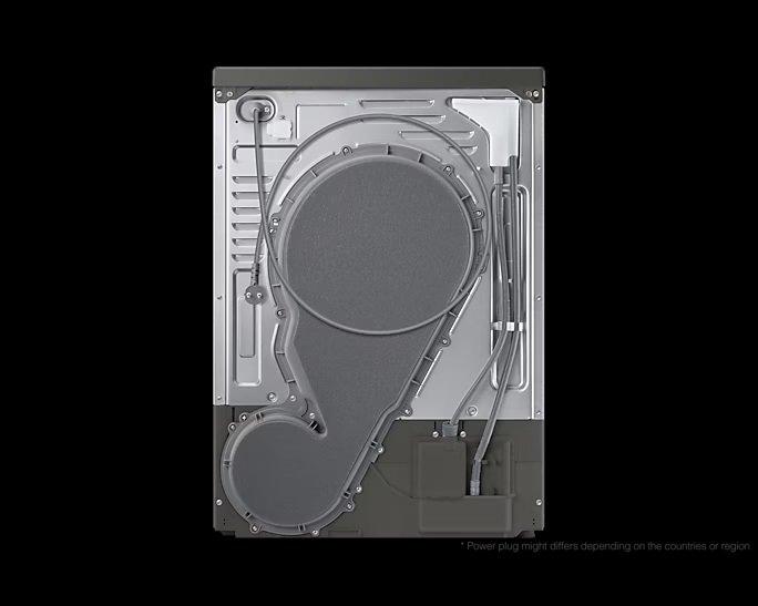 Samsung DV90TA040AN Series 5 9kg Heat Pump Tumble Dryer - Platinum Silver thumbnail image