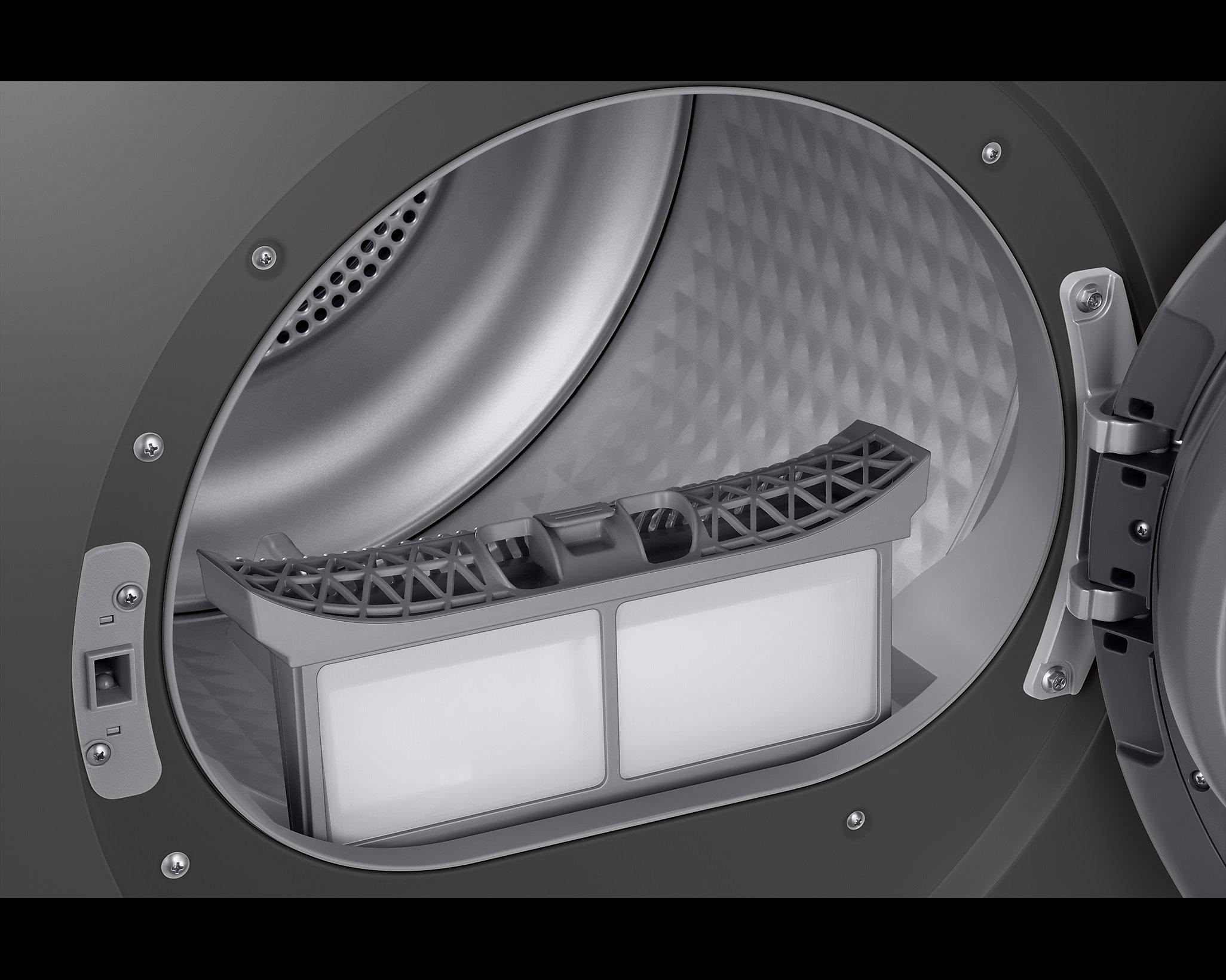 Samsung DV90TA040AN Series 5 9kg Heat Pump Tumble Dryer - Platinum Silver thumbnail image