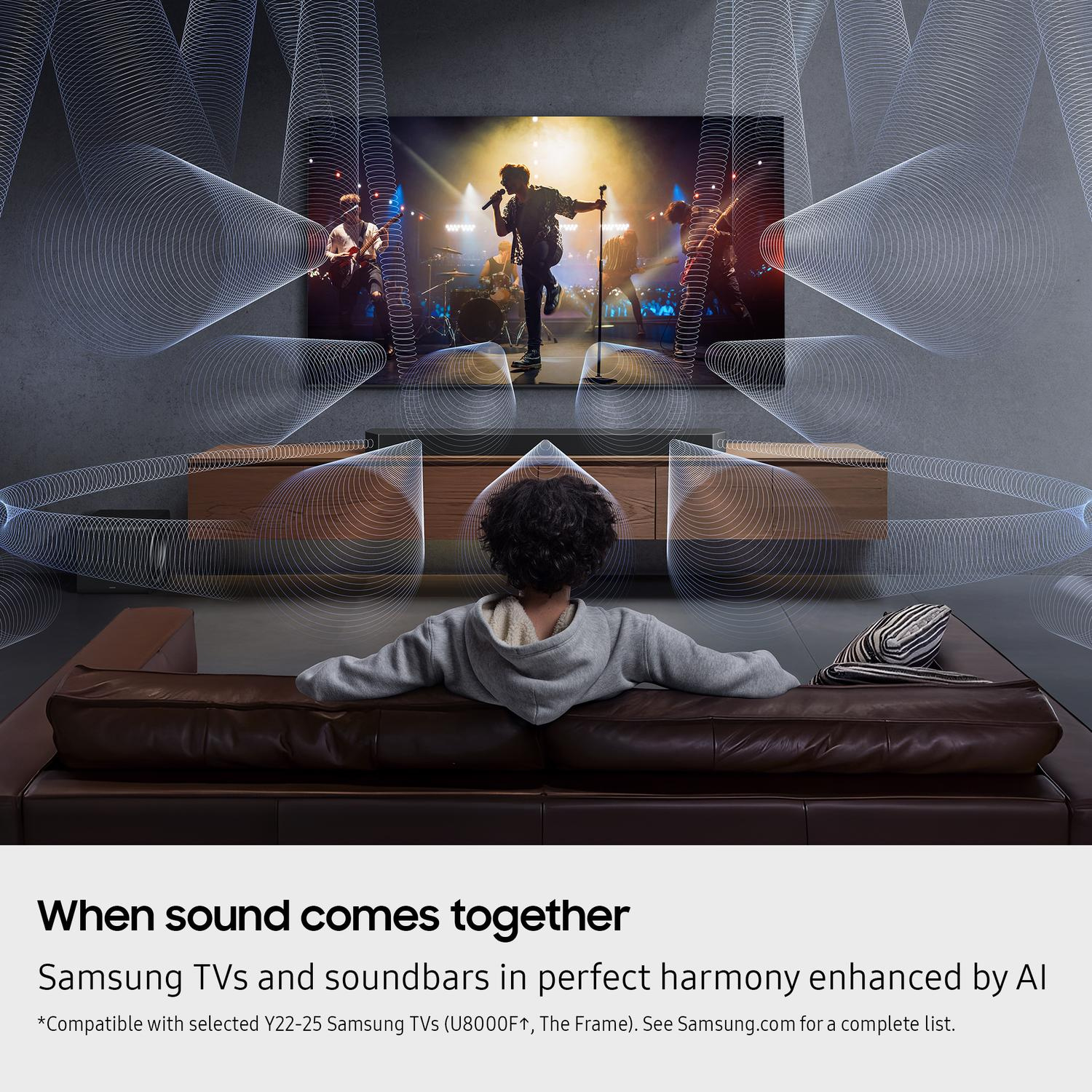 Samsung HW-Q930F/XU 9.1.4ch Q-Series Soundbar with Subwoofer & Rear Speakers - Titan Black thumbnail image