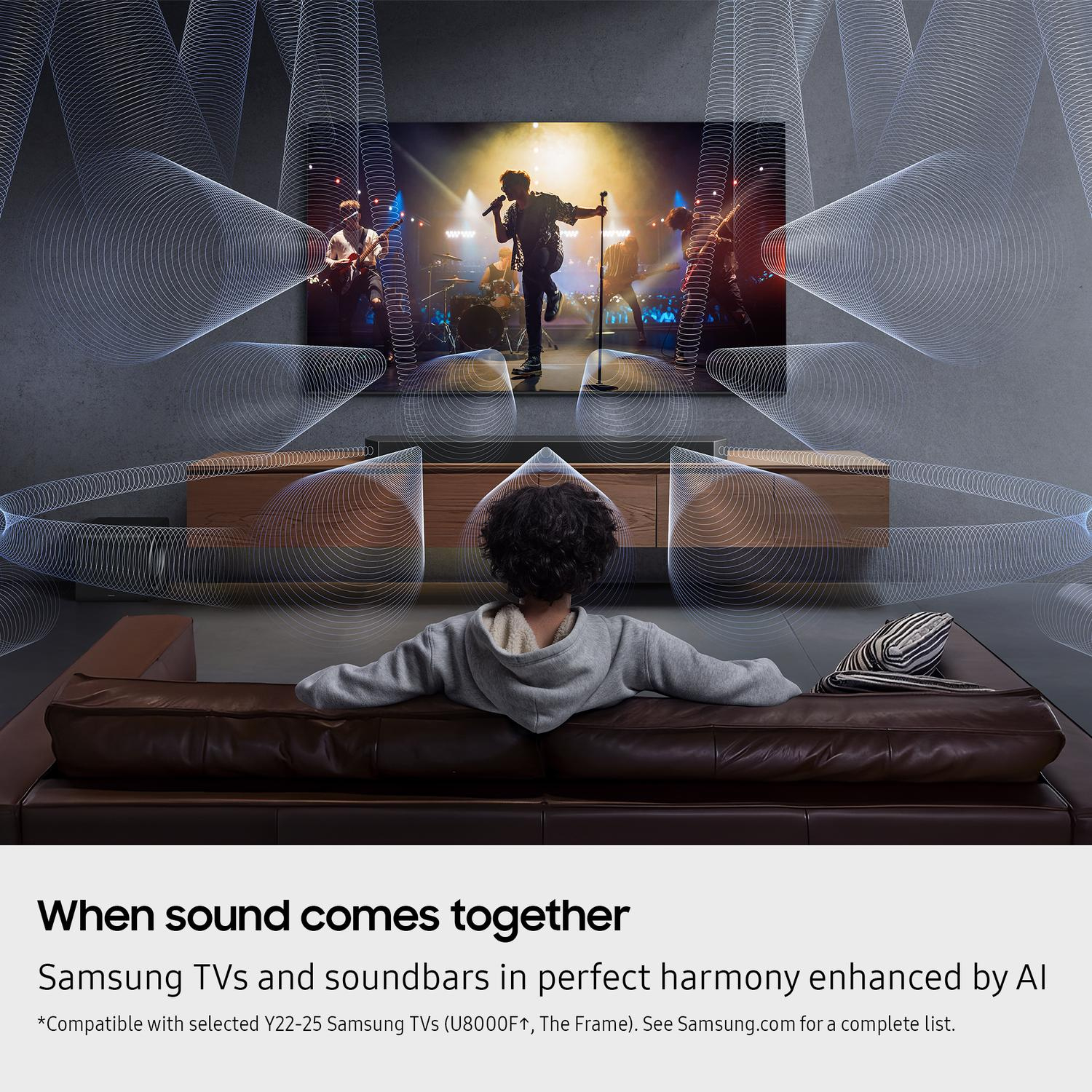 Samsung HW-Q990F/XU 11.1.4ch Q-Series Soundbar with Subwoofer & Rear Speakers - Titan Black thumbnail image