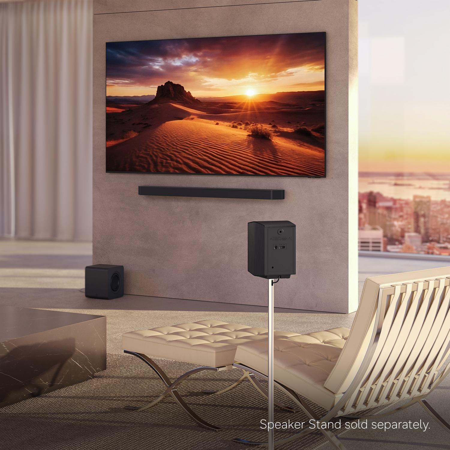Samsung HW-Q990H/XU 11.1.4ch Q-Series Soundbar with Subwoofer & Rear Speaker - Titan Black thumbnail image