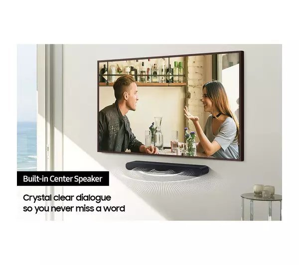 Samsung HW-S50BXU 3ch Soundbar - Grey thumbnail image