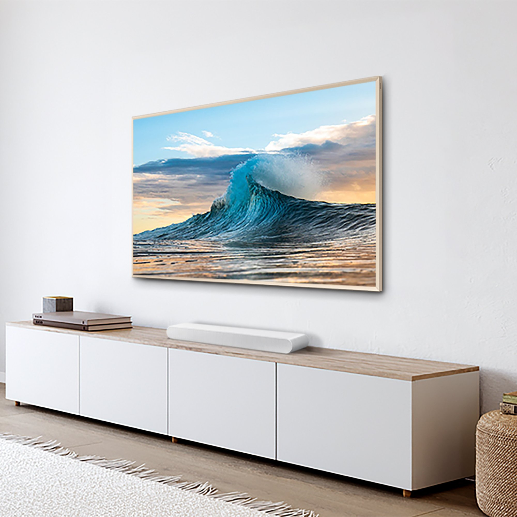 Samsung HW-S61D/XU 5.0ch All-in-One Wireless Soundbar - White thumbnail image