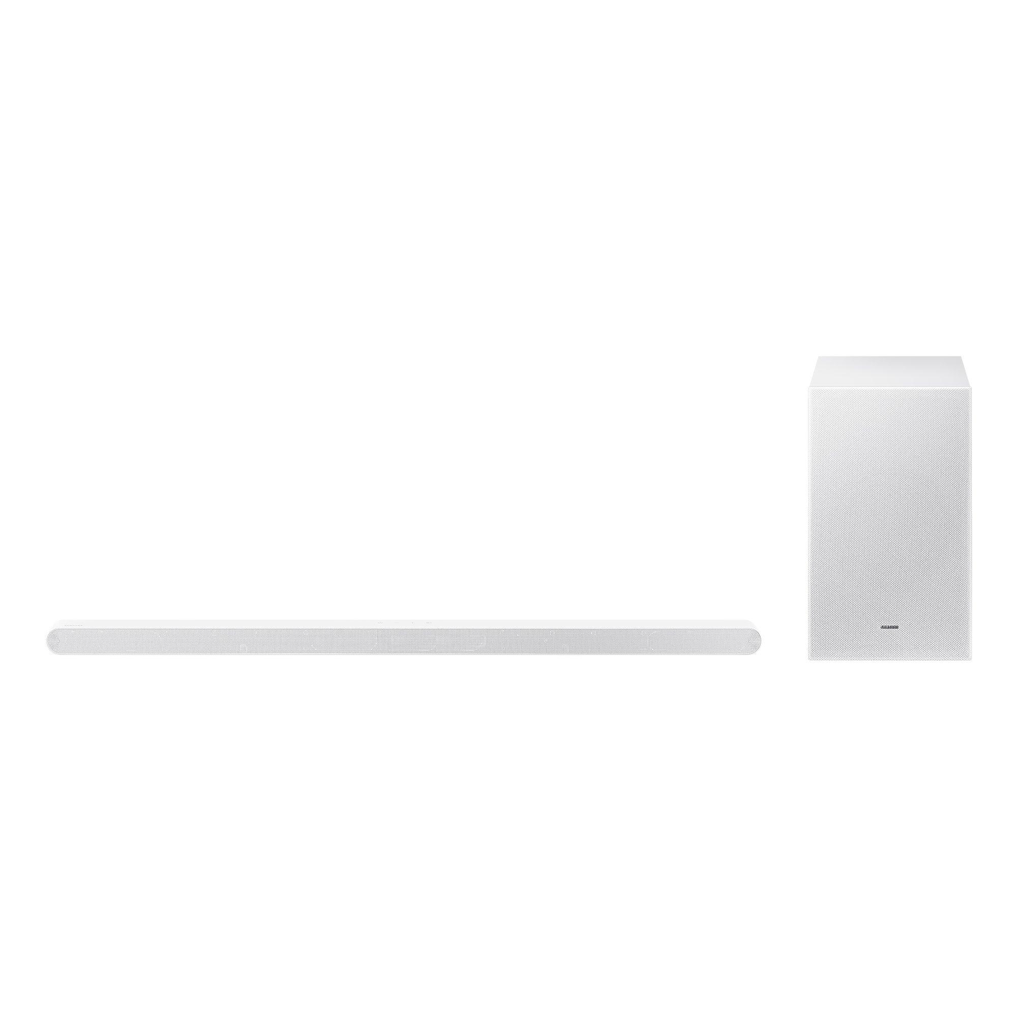 Samsung HW-S701D/XU 3.1ch Ultra slim Q-Symphony Soundbar with Wireless Subwoofer - White thumbnail image
