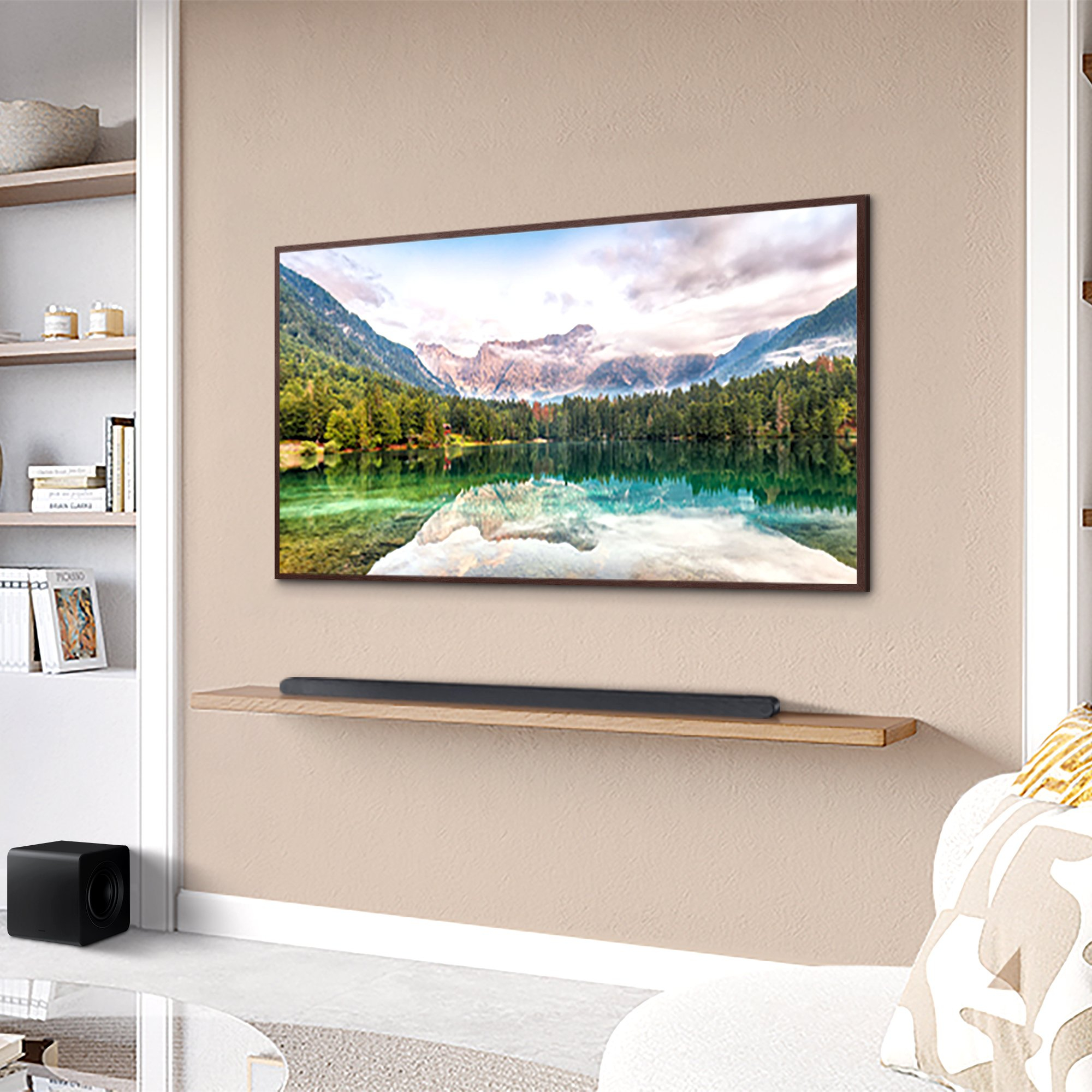 Samsung HW-S800D/XU 3.1.2ch Ultra slim Q-Symphony Soundbar with Slimline Wireless Subwoofer - Titan Black thumbnail image